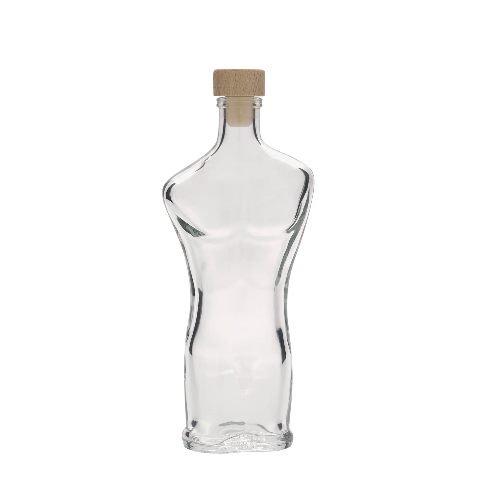 200 ml skleněná láhev 'Adam', hrdlo: korek