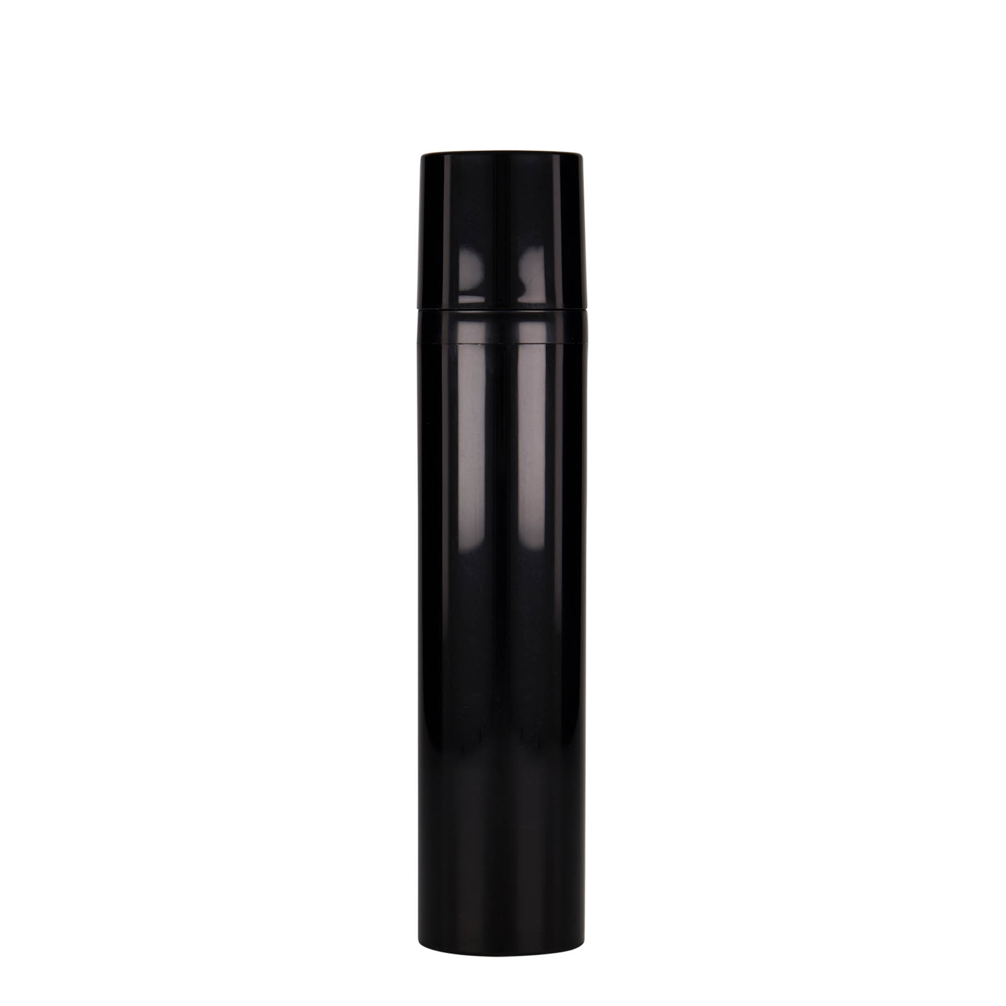 100 ml Airless dávkovač „Mezzo“, PP plast, černý 100 ml Airless dávkovač „Mezzo“, PP plast, černý