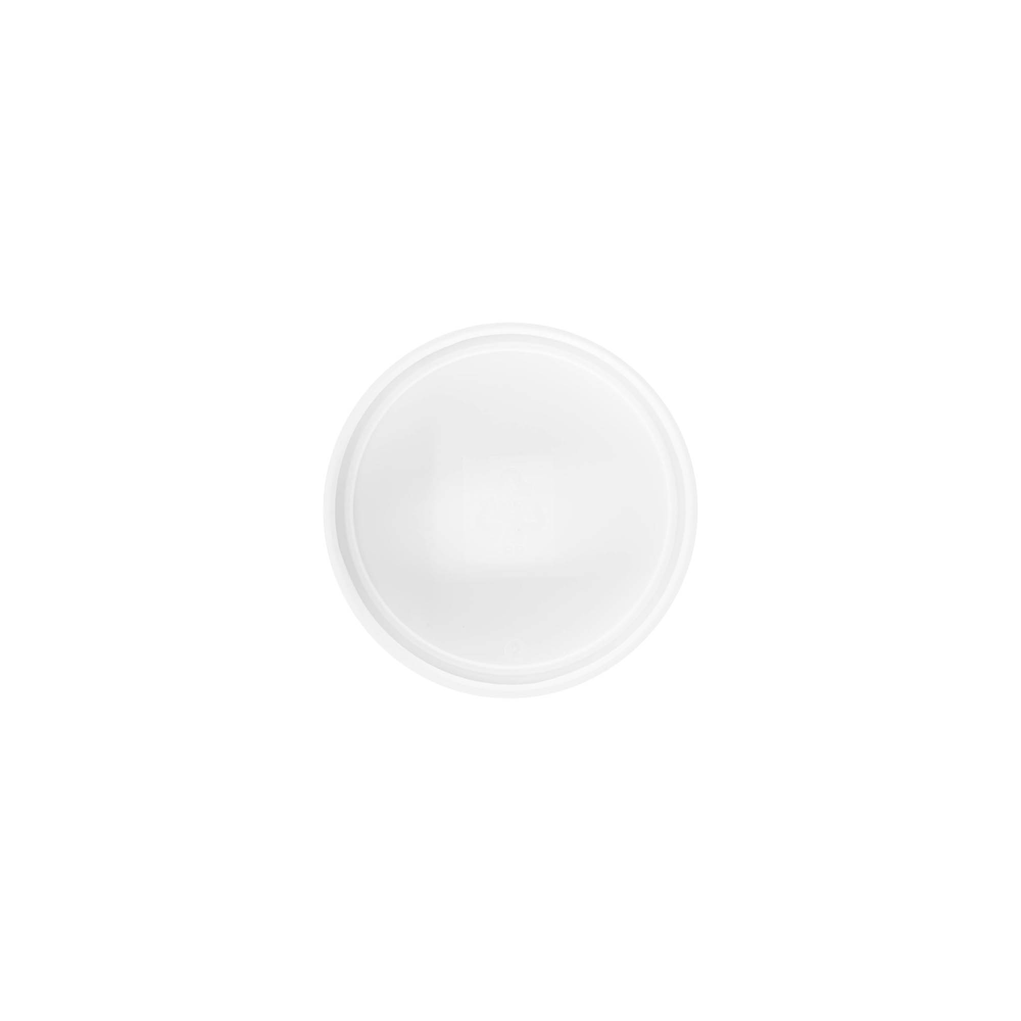 Šroubovací uzávěr 'White Line' 60 ml, PP plast, bílý Šroubovací uzávěr 'White Line' 60 ml, PP plast, bílý
