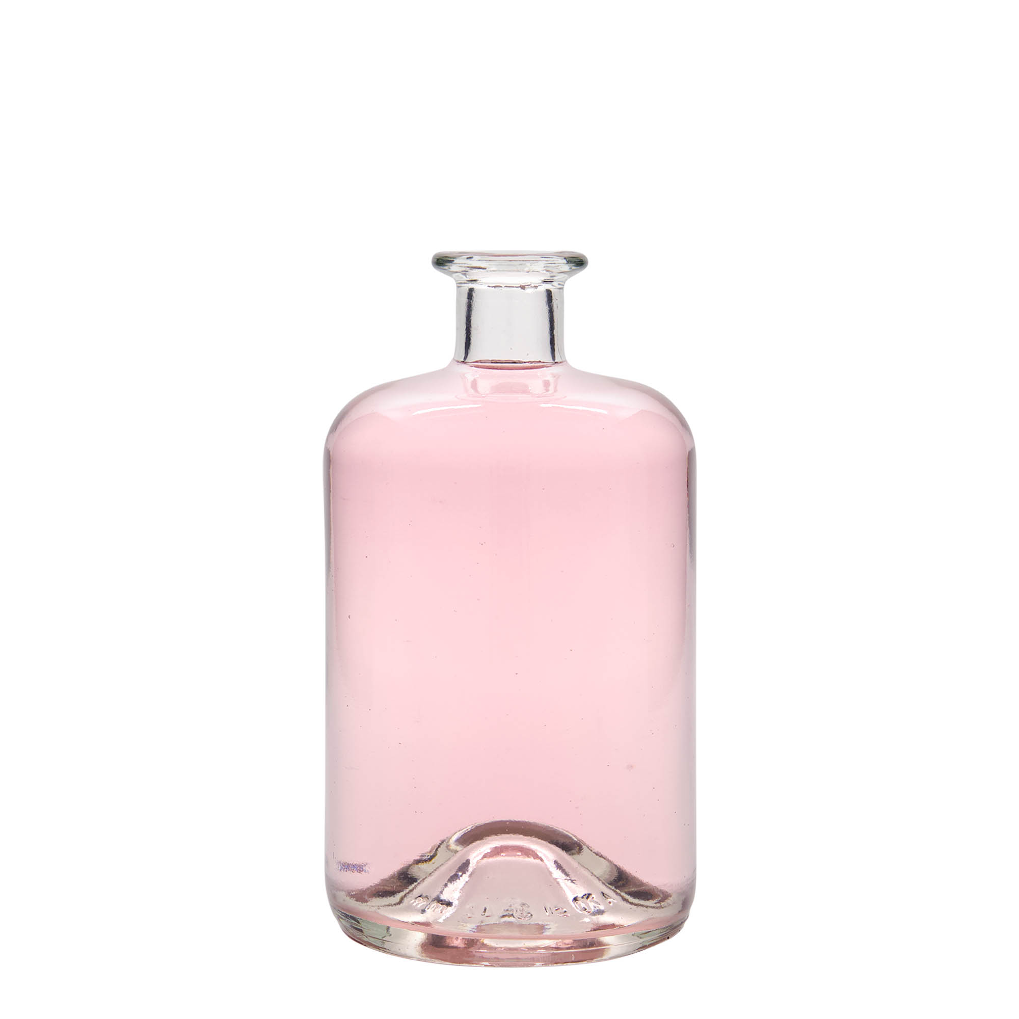 700 ml skleněná láhev lékárníka, hrdlo: korek