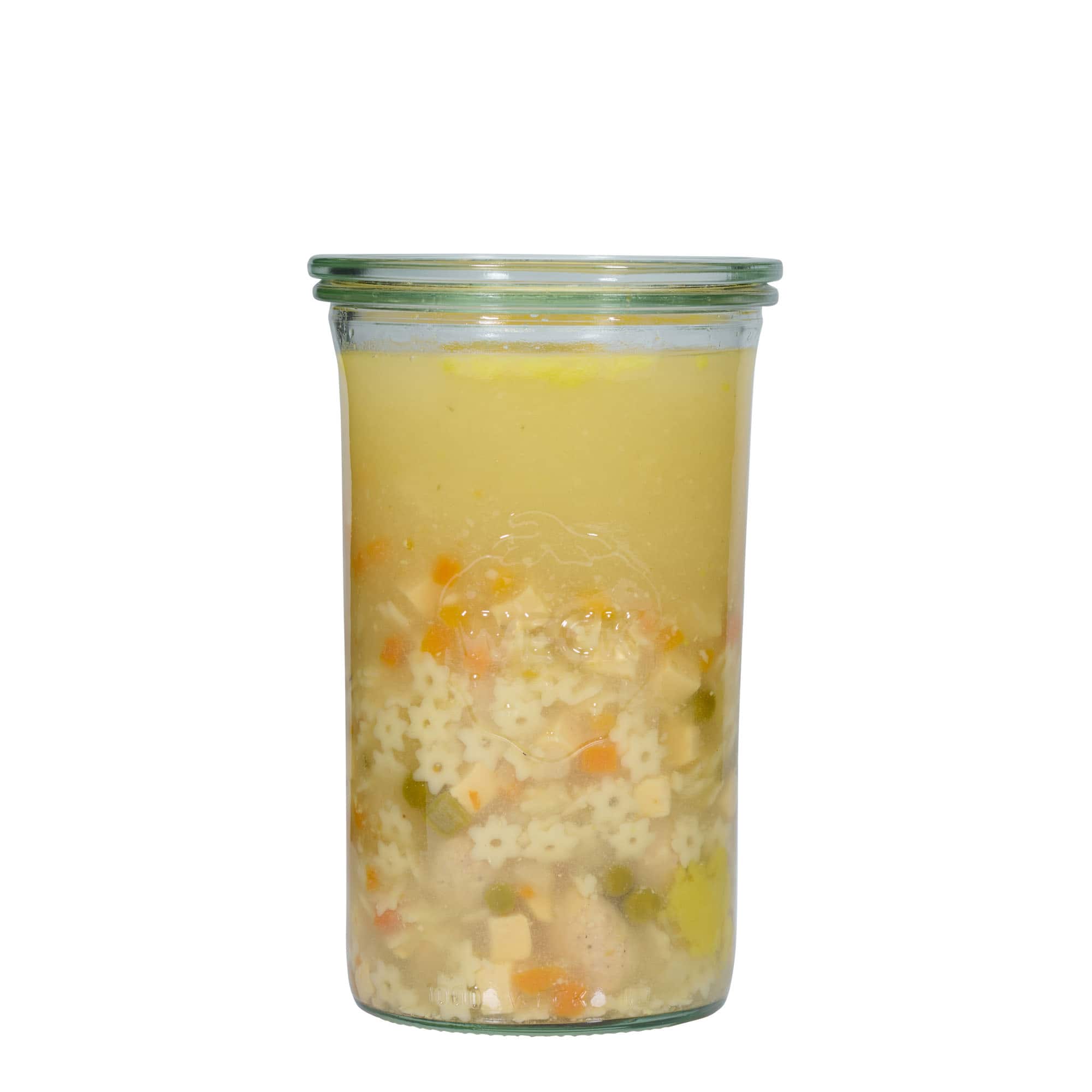 1.000 ml WECK zavařovací sklenice, otvor: kulatý okraj