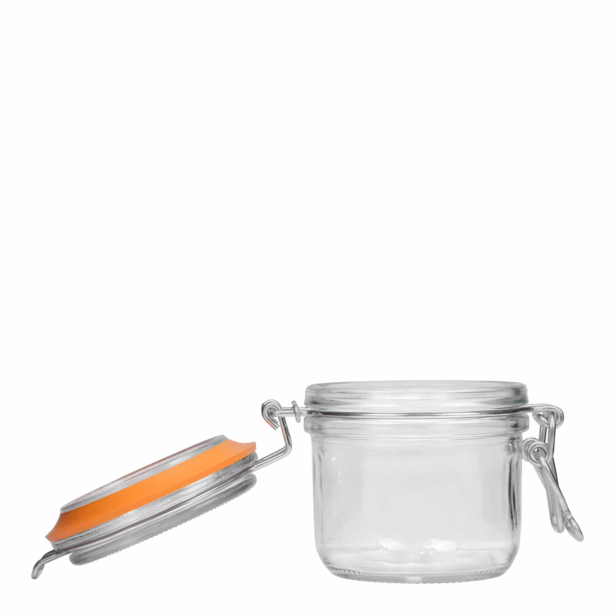 200 ml zavařovací sklenice s drátěným uzávěrem 'Le Parfait Super Terrine', hrdlo: drátěný uzávěr