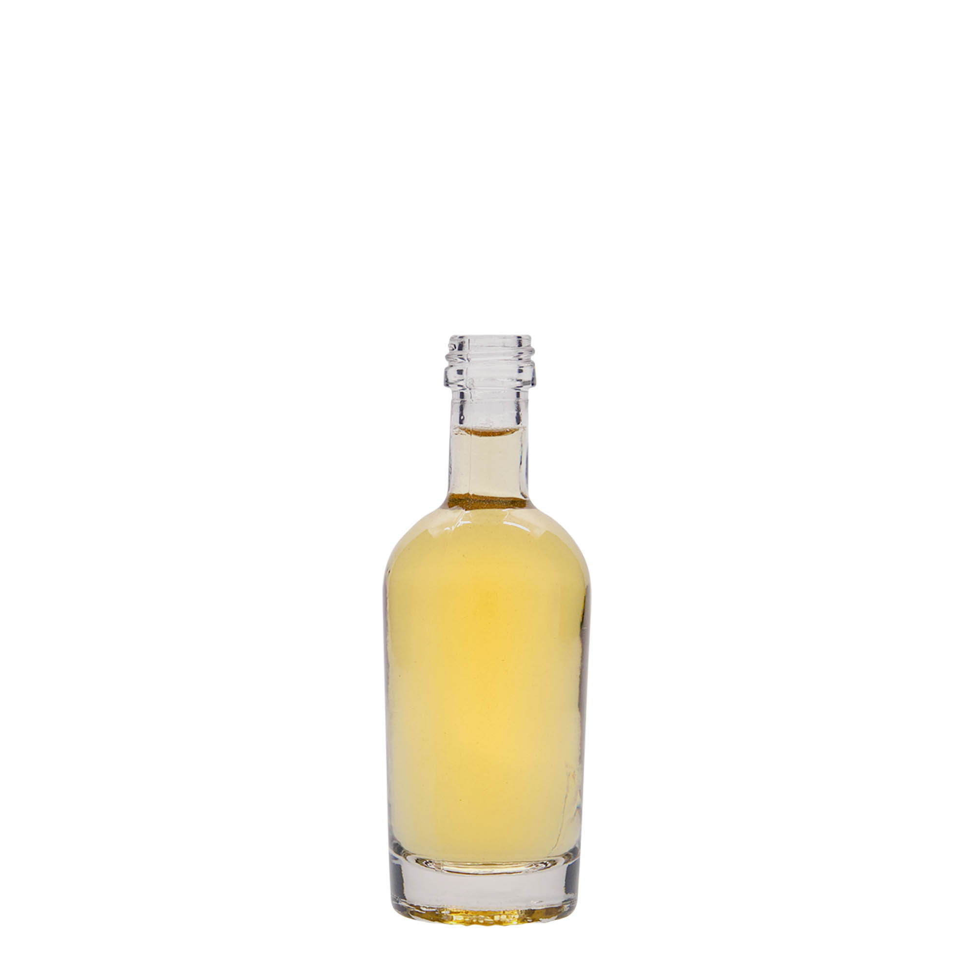 50 ml skleněná lahvička 'Pepe', hrdlo: PP 18 50 ml skleněná lahvička 'Pepe', hrdlo: PP 18