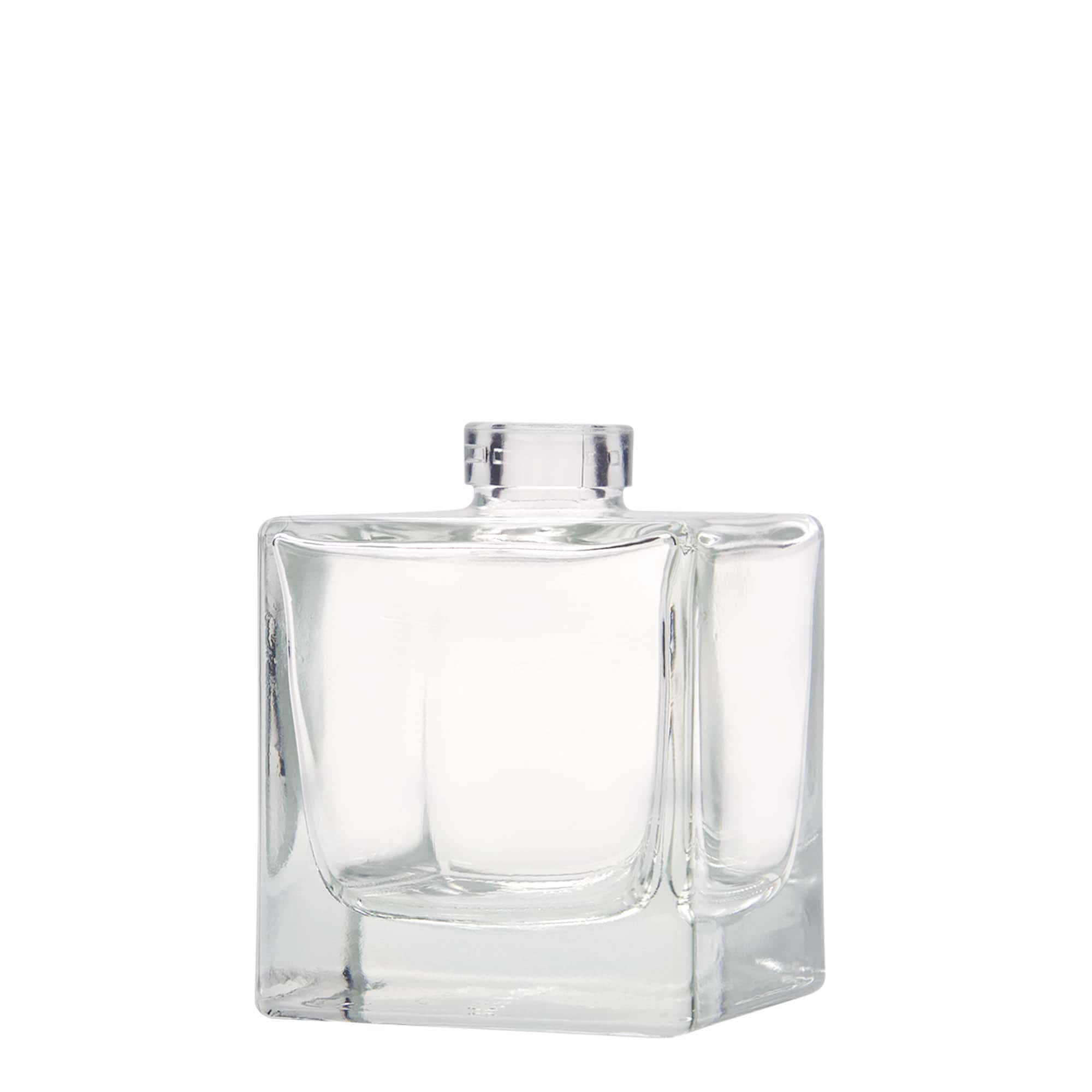 200 ml skleněná láhev 'Cube', čtvercová, hrdlo: korek 200 ml skleněná láhev 'Cube', čtvercová, hrdlo: korek