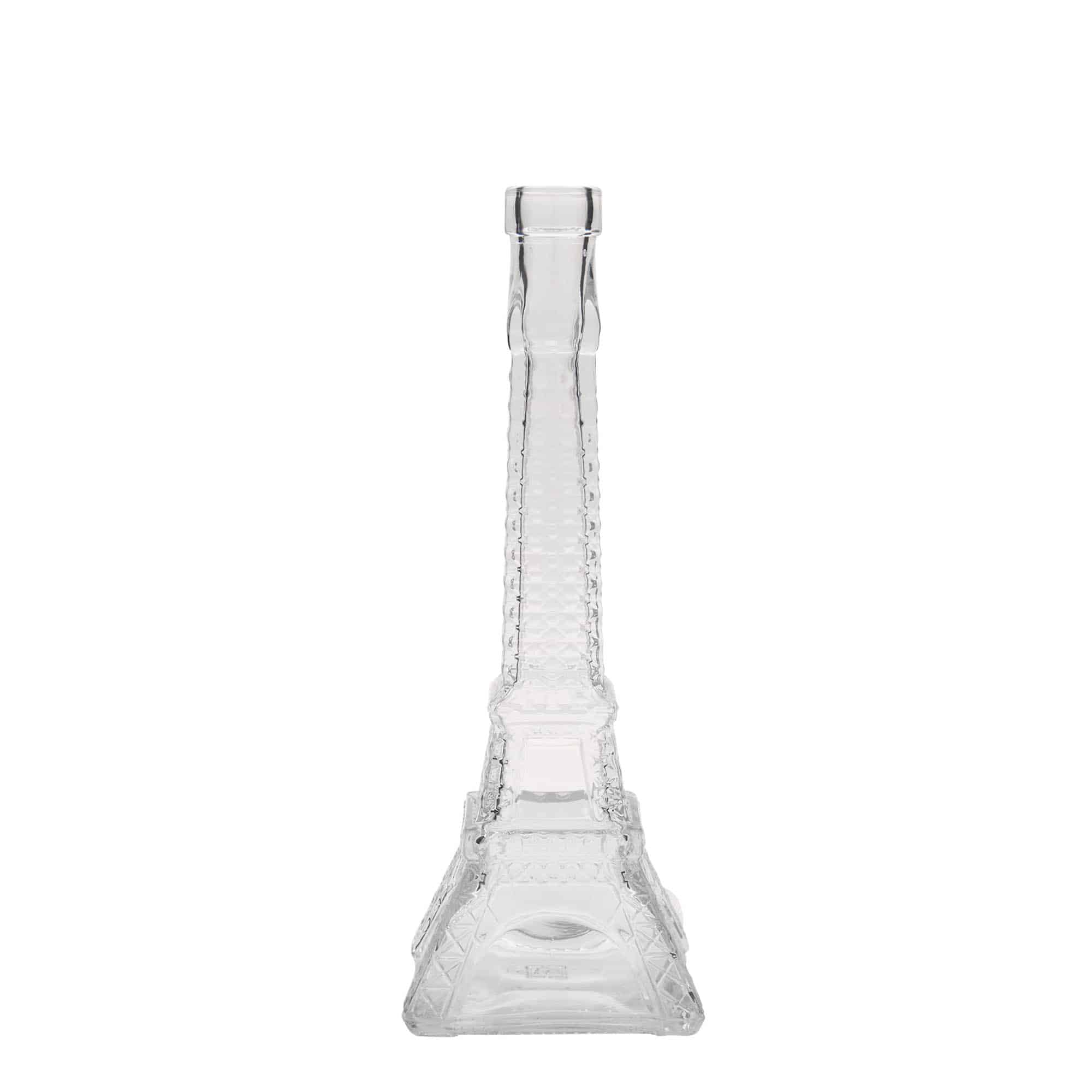 200 ml skleněná láhev 'Eiffelova věž', hrdlo: korek