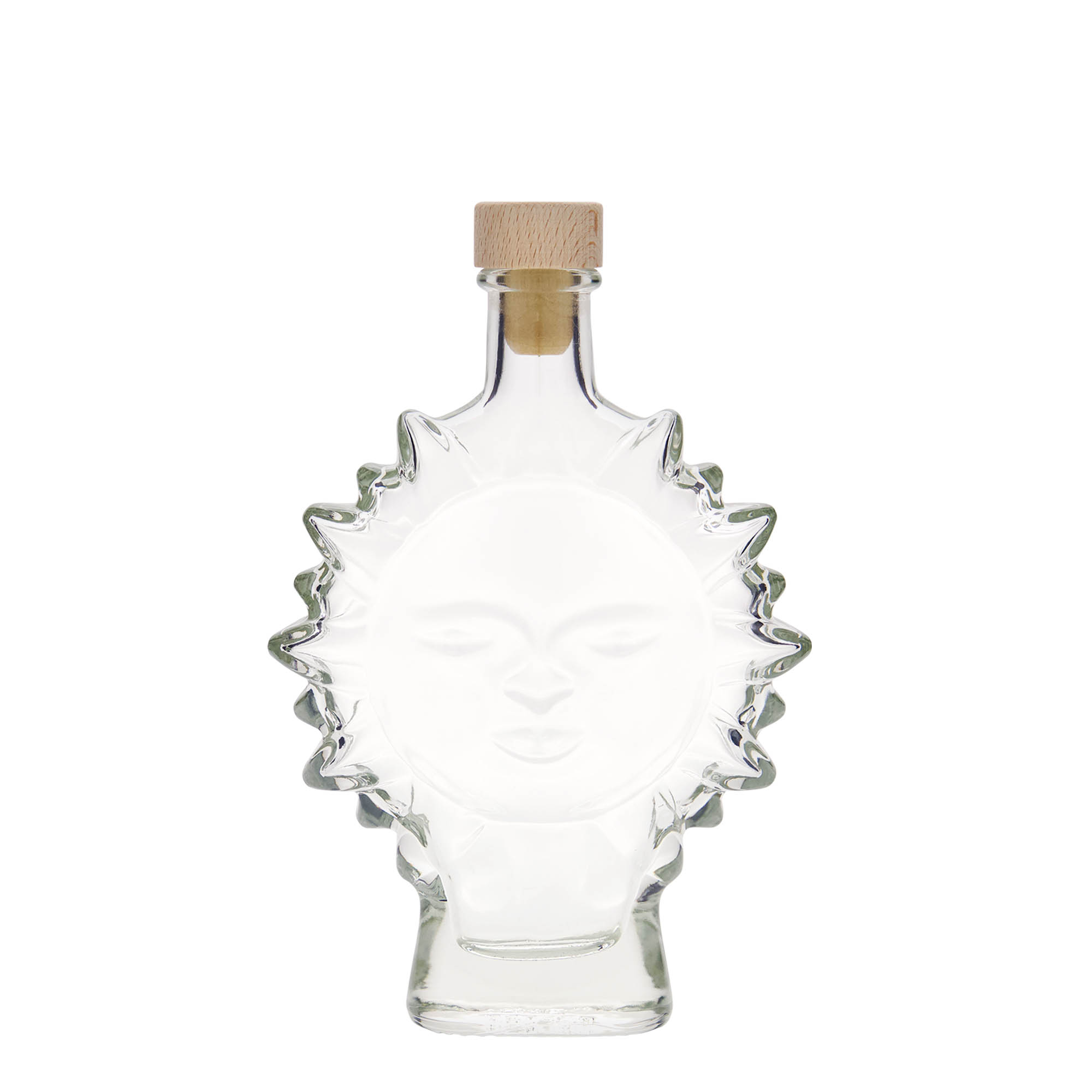 200 ml skleněná láhev 'Sonne', hrdlo: korek