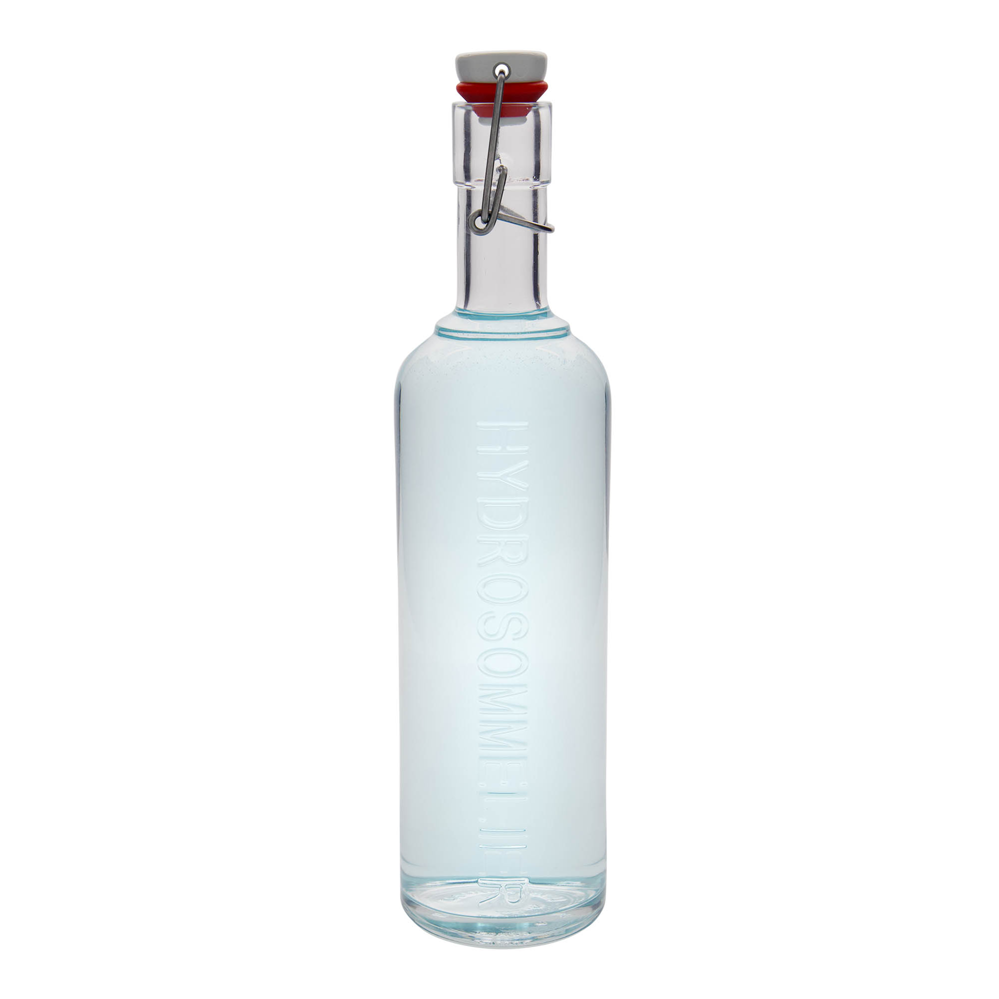 Skleněná lahev 1000 ml 'Optima Hydrosommelier', uzávěr: třmenový uzávěr