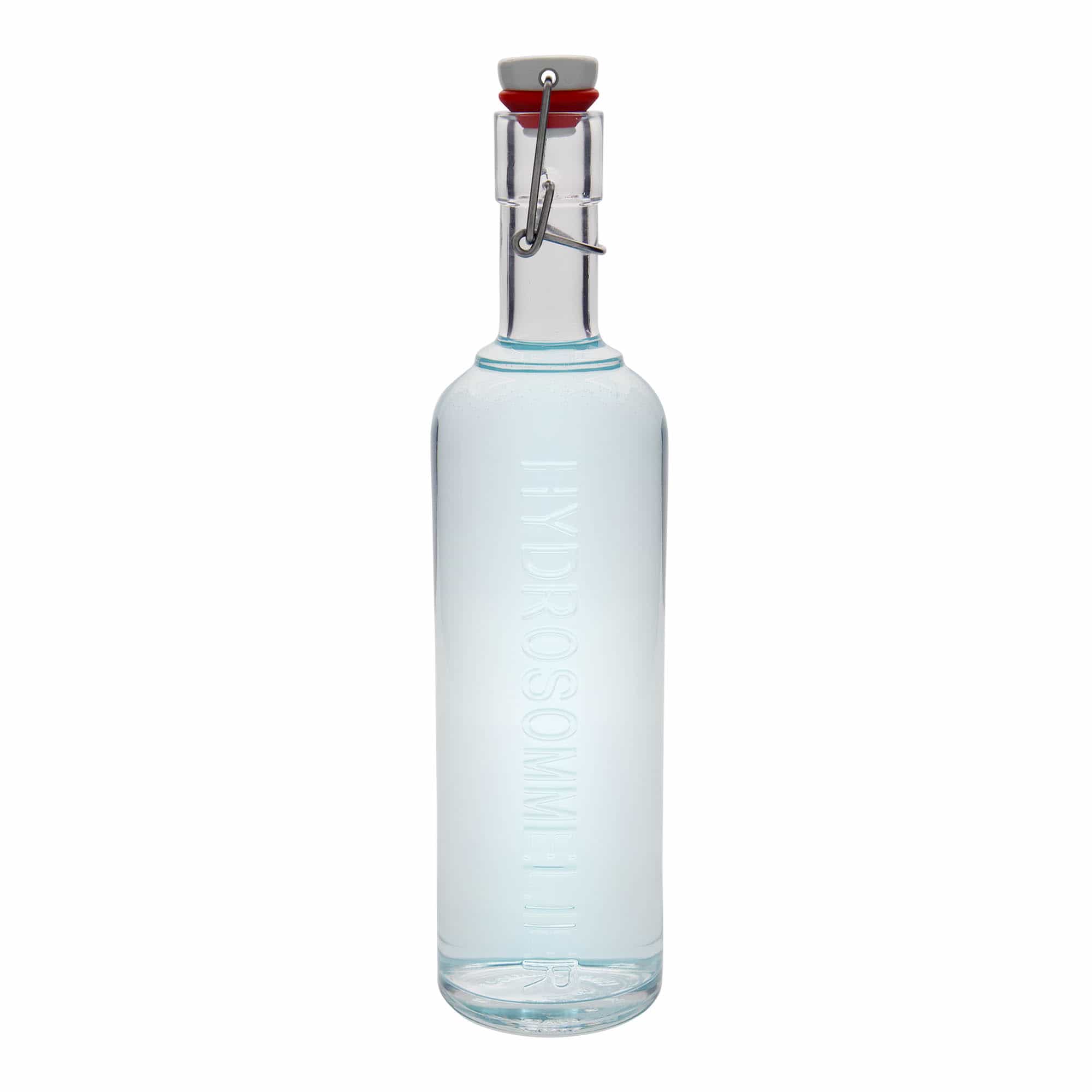 1.000 ml skleněná láhev 'Optima Hydrosommelier', hrdlo: uzávěr s pákou