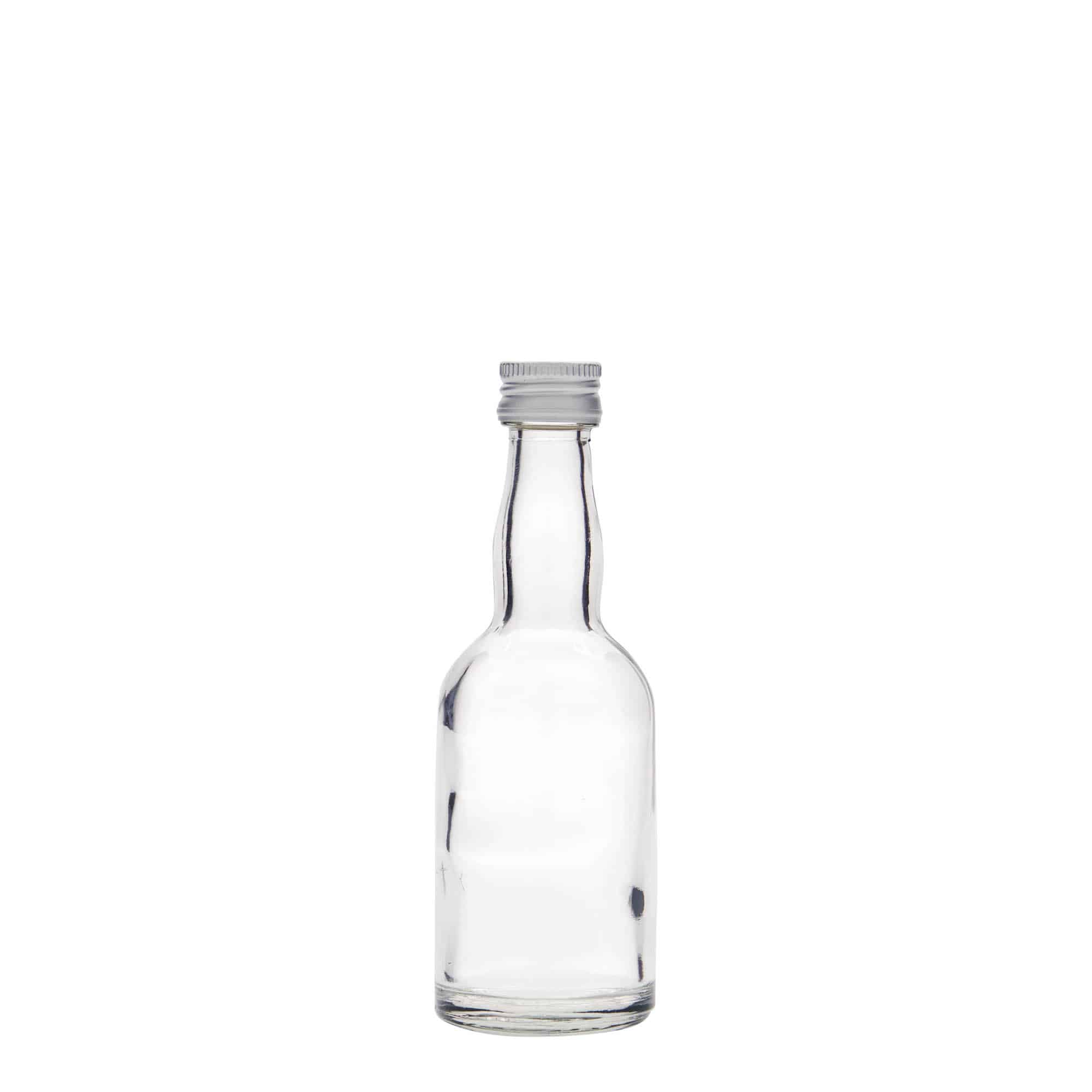 50 ml skleněná lahvička 'Proba', hrdlo: PP 18