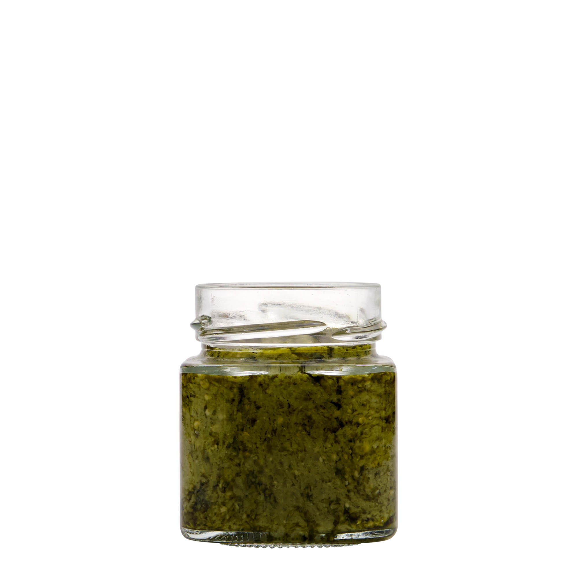 156 ml čtvercová sklenice 'Funny', hrdlo: Deep-Twist-Off (DTO 58) 156 ml čtvercová sklenice 'Funny', hrdlo: Deep-Twist-Off (DTO 58)