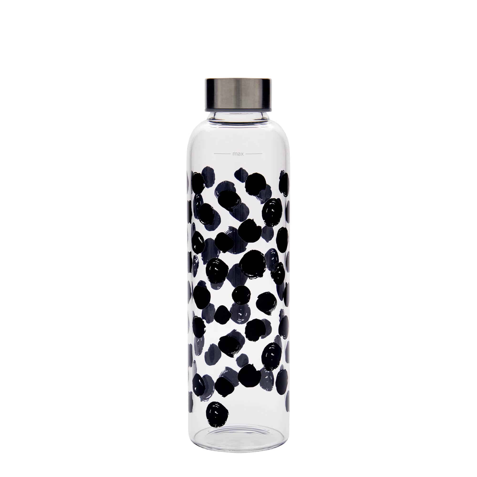 Lahev na pití 500 ml 'Perseus', motiv: černé puntíky, uzávěr: šroubovací uzávěr