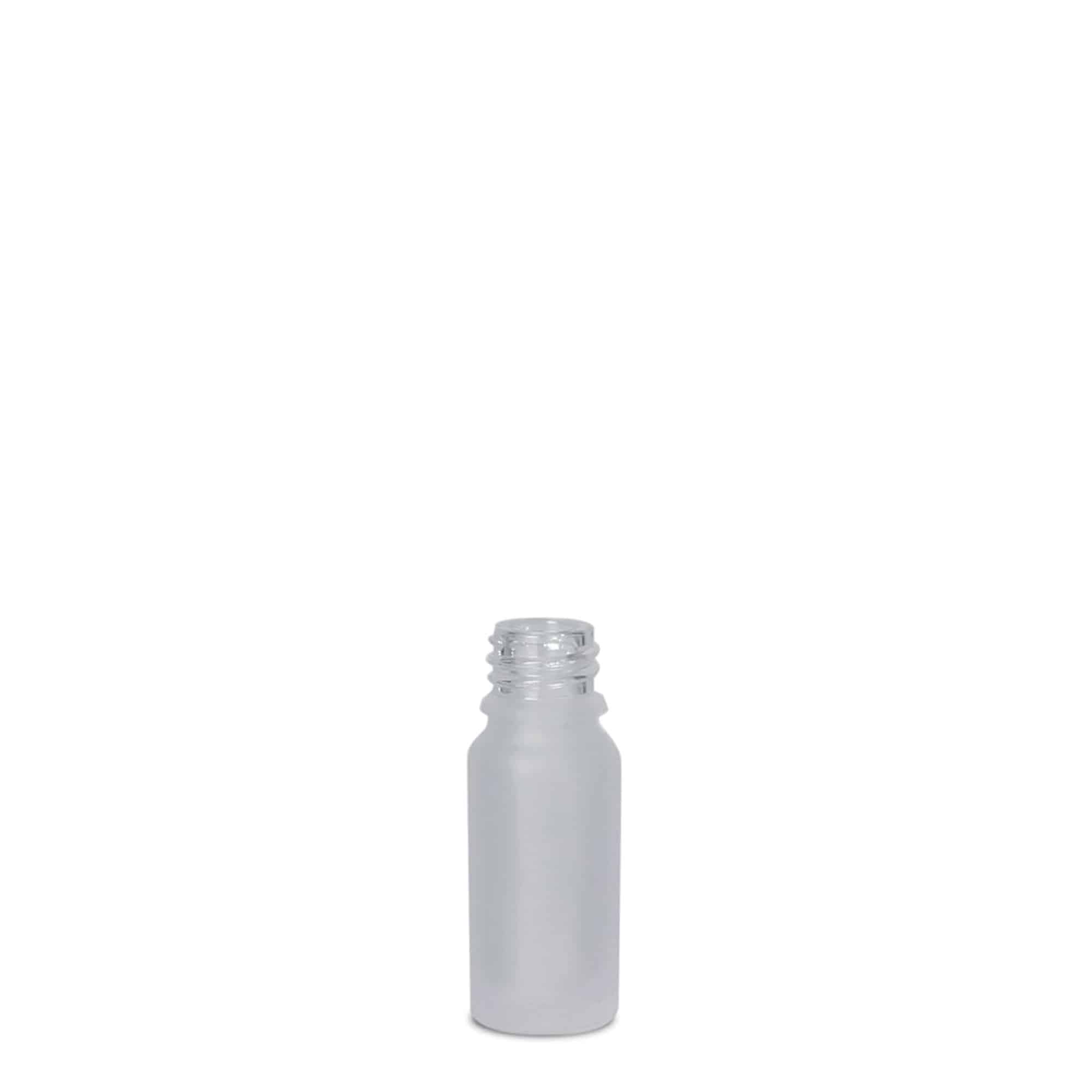 10 ml lékovka, sklo, hnědé matné, hrdlo: DIN 18 10 ml lékovka, sklo, hnědé matné, hrdlo: DIN 18