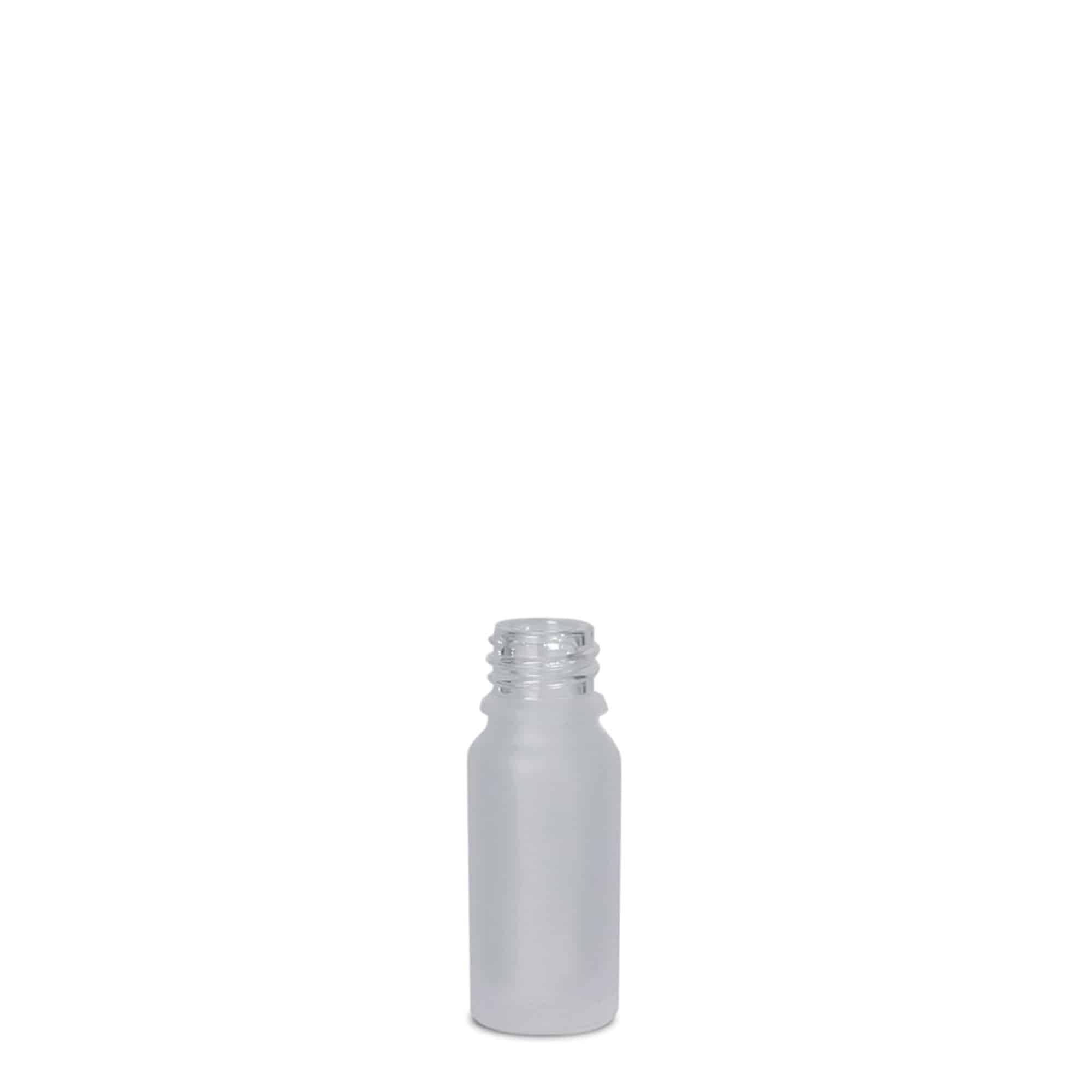 10 ml lékovka, sklo, matné, hrdlo: DIN 18