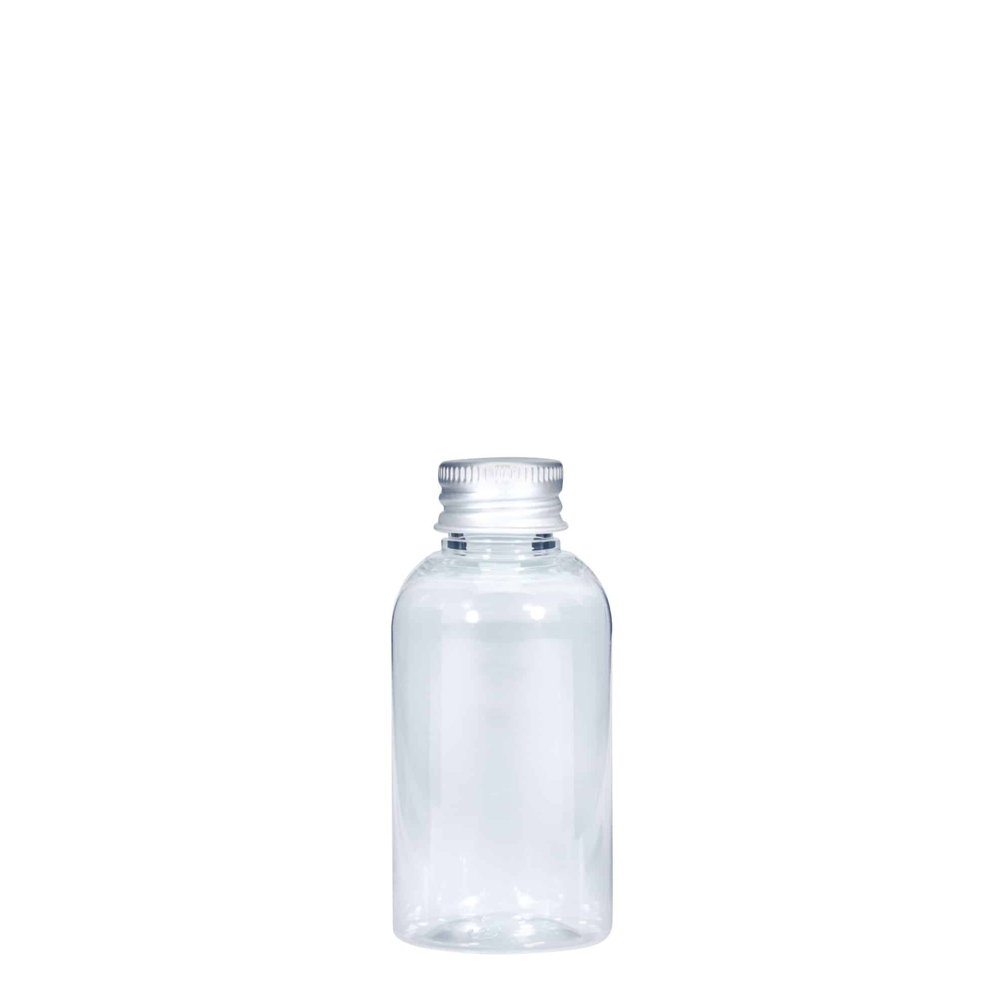50 ml PET láhev „Boston“, plast, hrdlo: 20/410