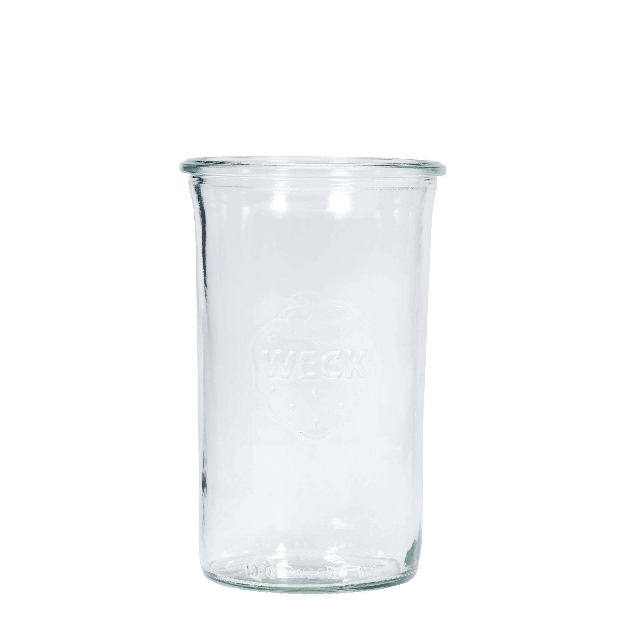 Konzervárenské sklenice WECK 1000 ml, uzávěr: kulatý okraj