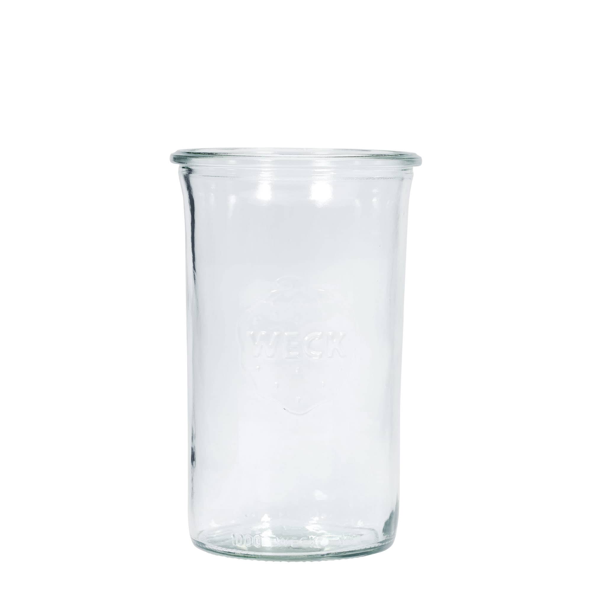 1.000 ml WECK zavařovací sklenice, otvor: kulatý okraj