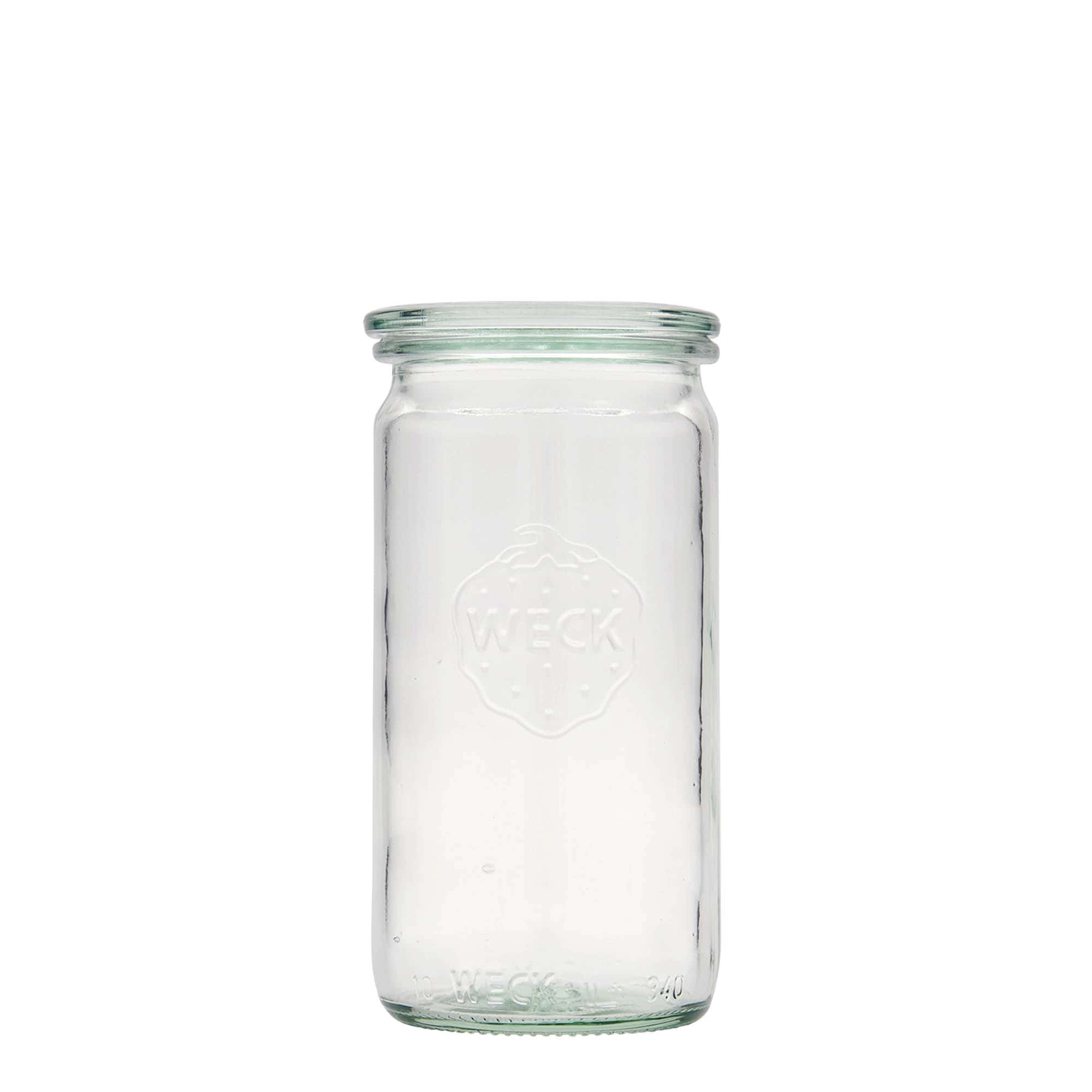 340 ml WECK válcová sklenice, ústí: kulatý okraj