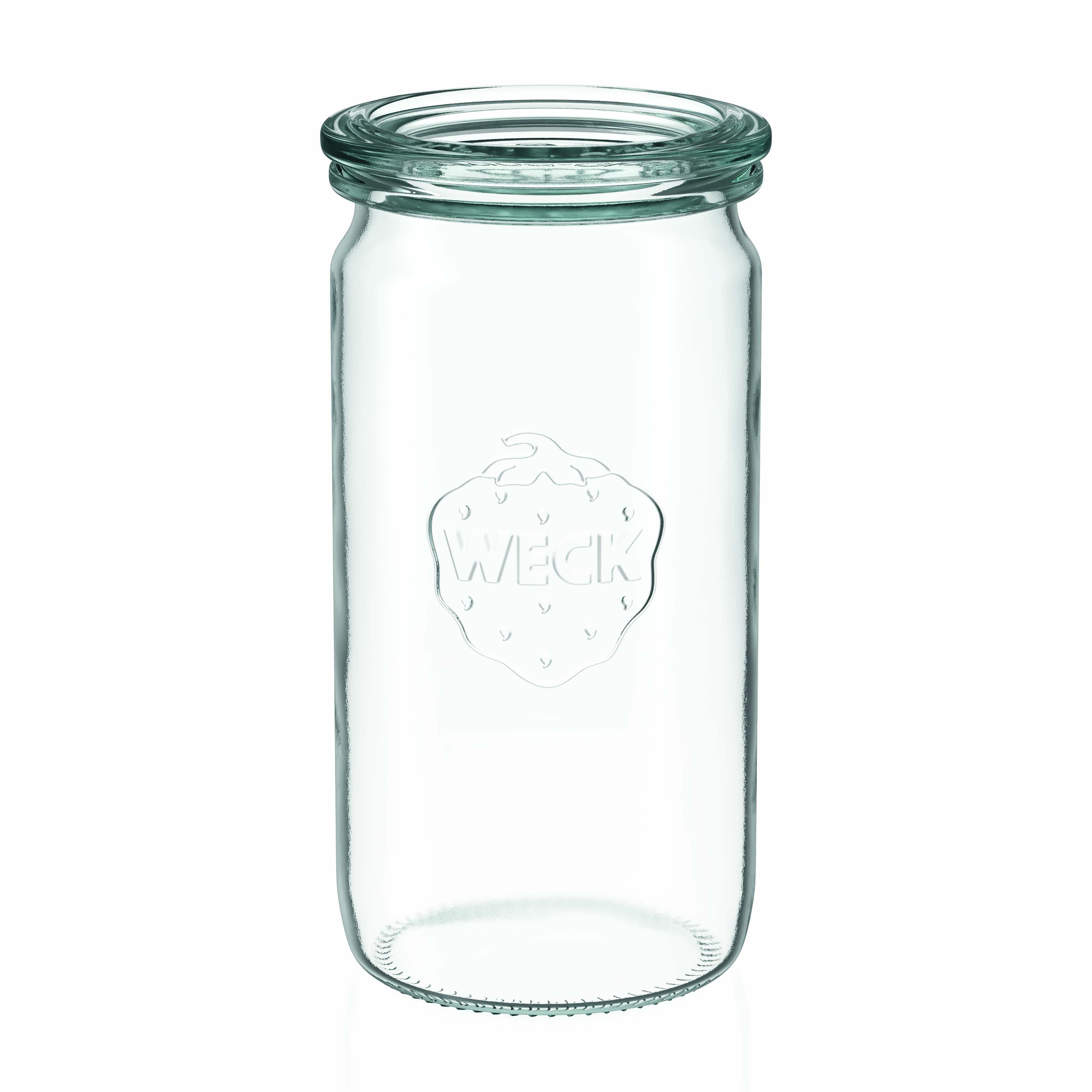 340 ml WECK válcová sklenice, ústí: kulatý okraj