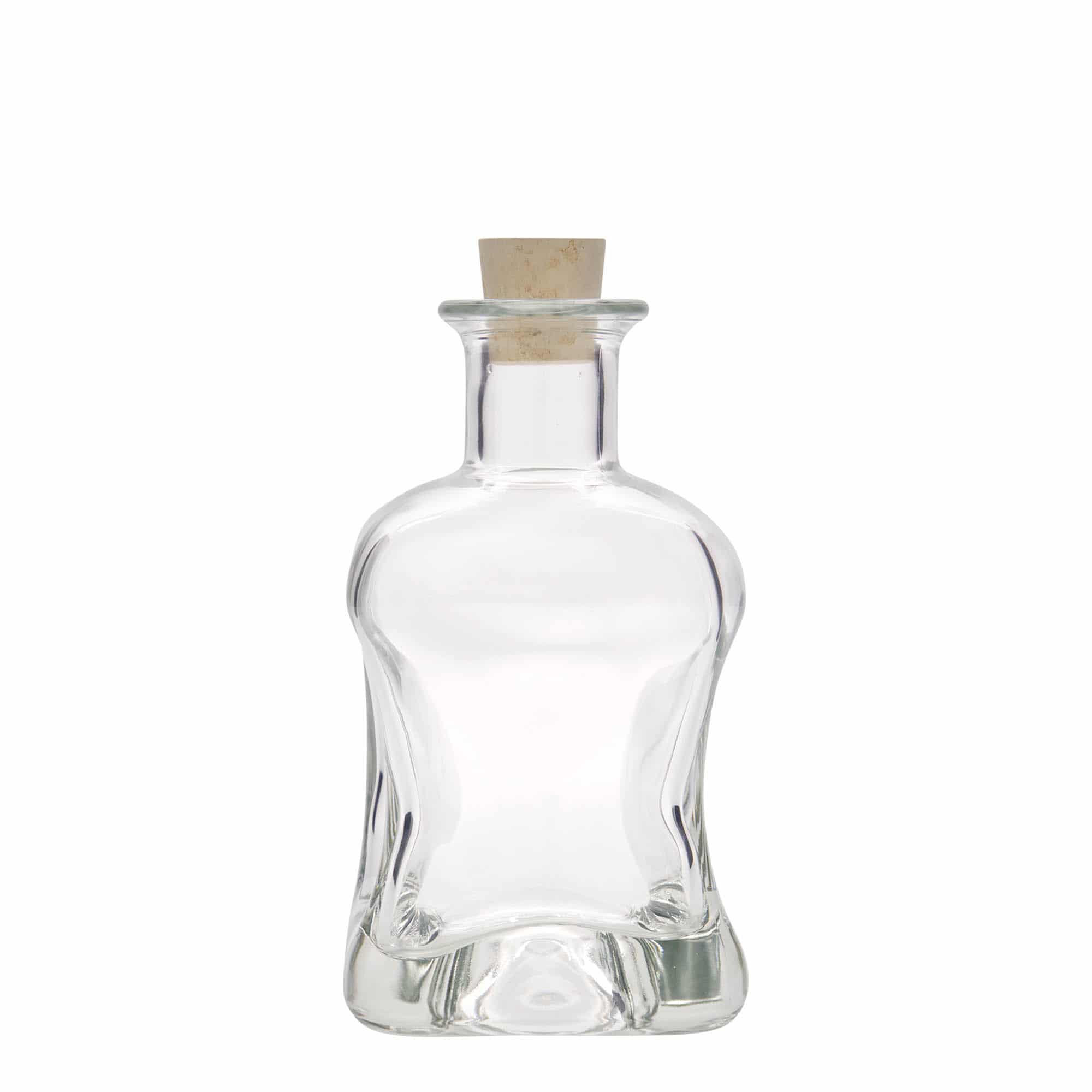 Skleněná lahev 350 ml 'Dublin', čtvercová, uzávěr: korek