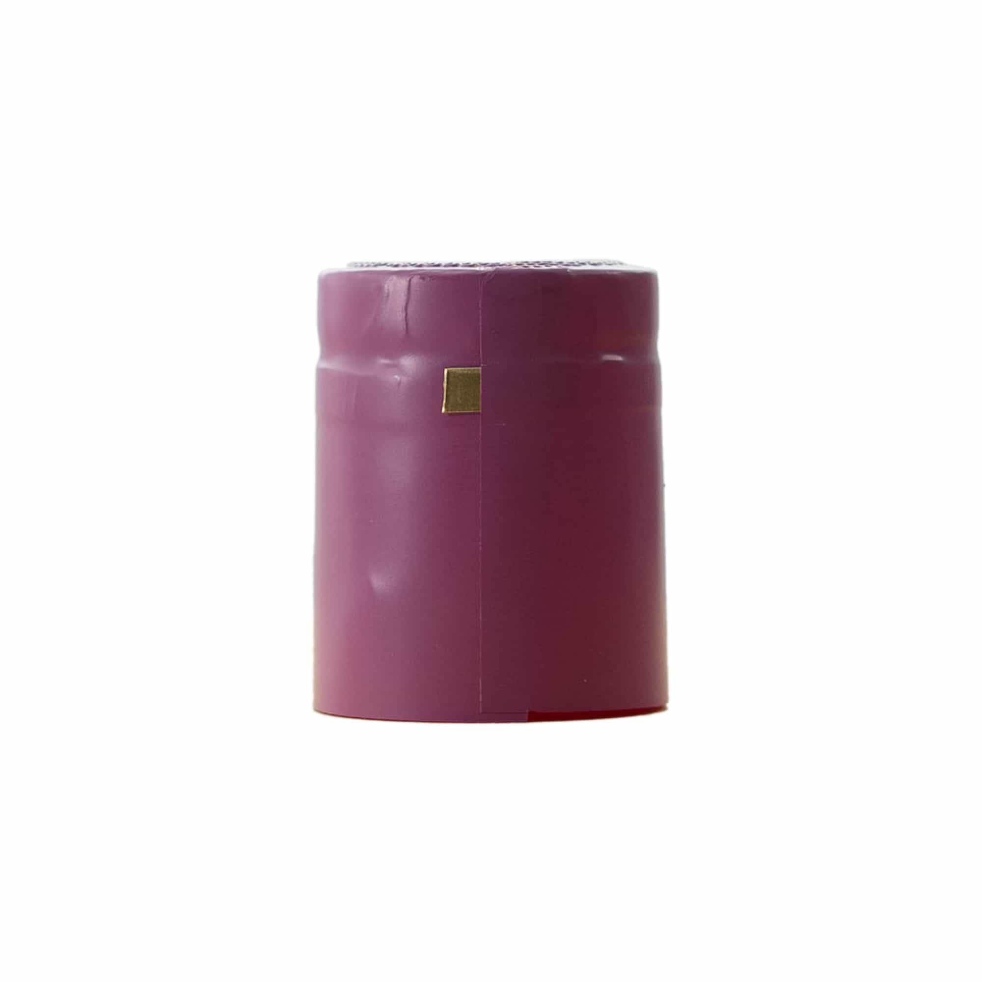 Smršťovací kapsle 32x41, plast PVC, fuchsie Smršťovací kapsle 32x41, plast PVC, fuchsie