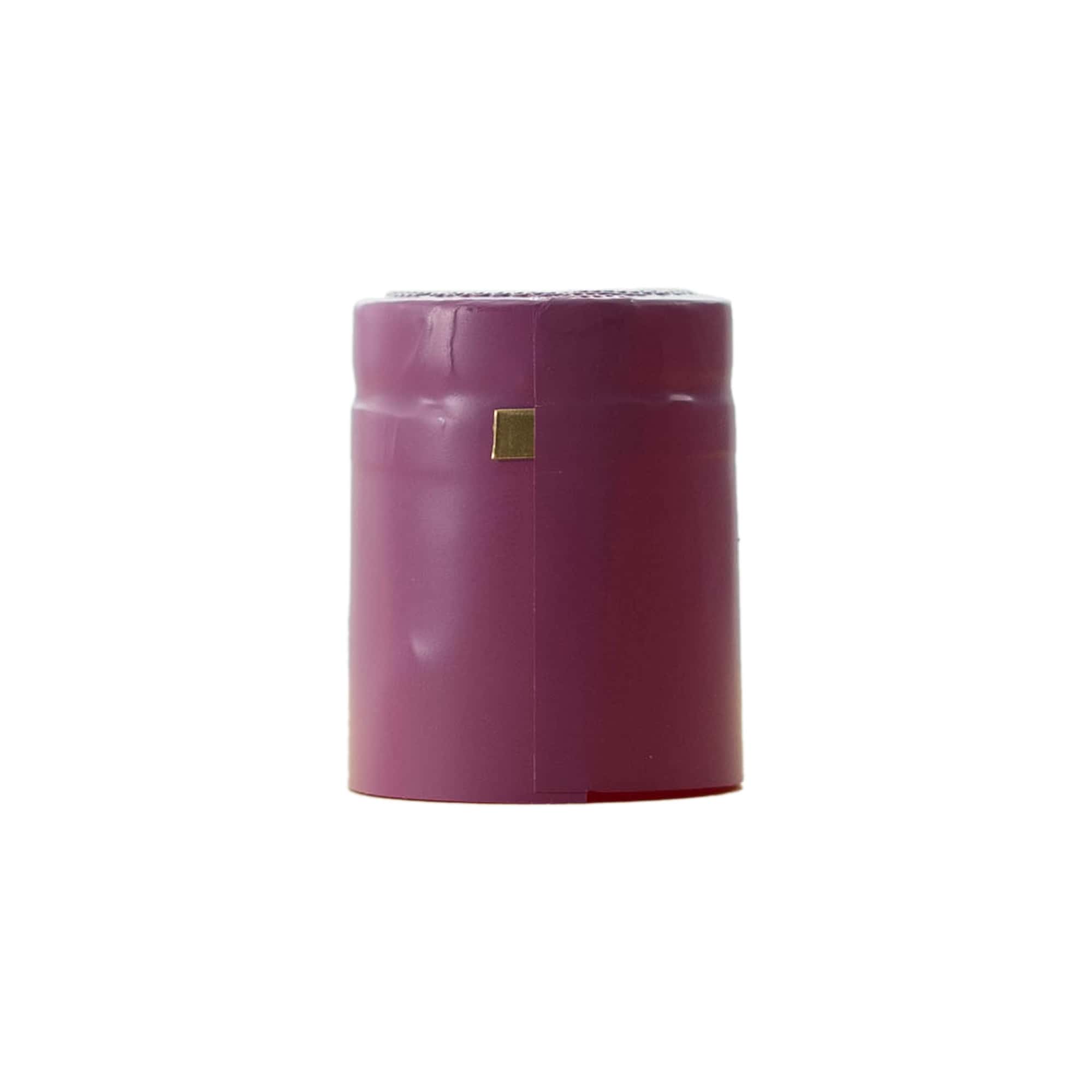 Smršťovací kapsle 32x41, PVC-plast, fuchsiová