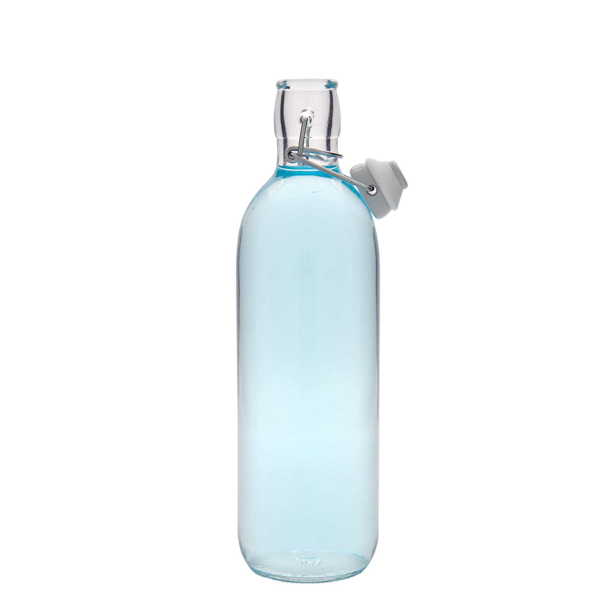 1.000 ml skleněná láhev 'Emilia', hrdlo: uzávěr s pákou 1.000 ml skleněná láhev 'Emilia', hrdlo: uzávěr s pákou