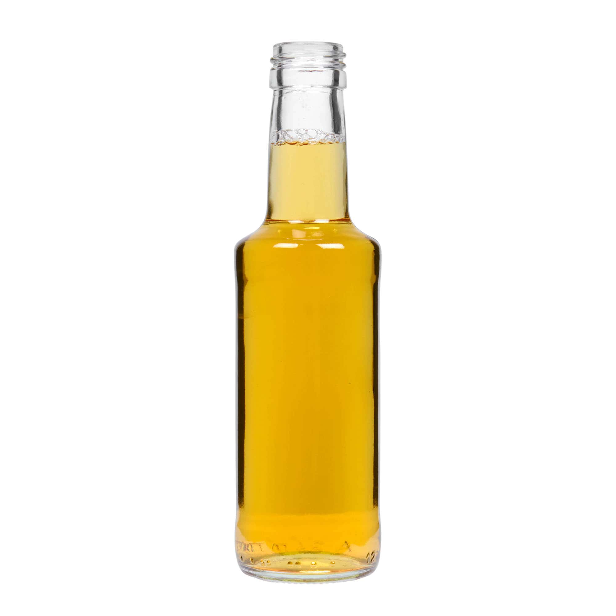 200 ml skleněná láhev „Bernie“, hrdlo: PP 28