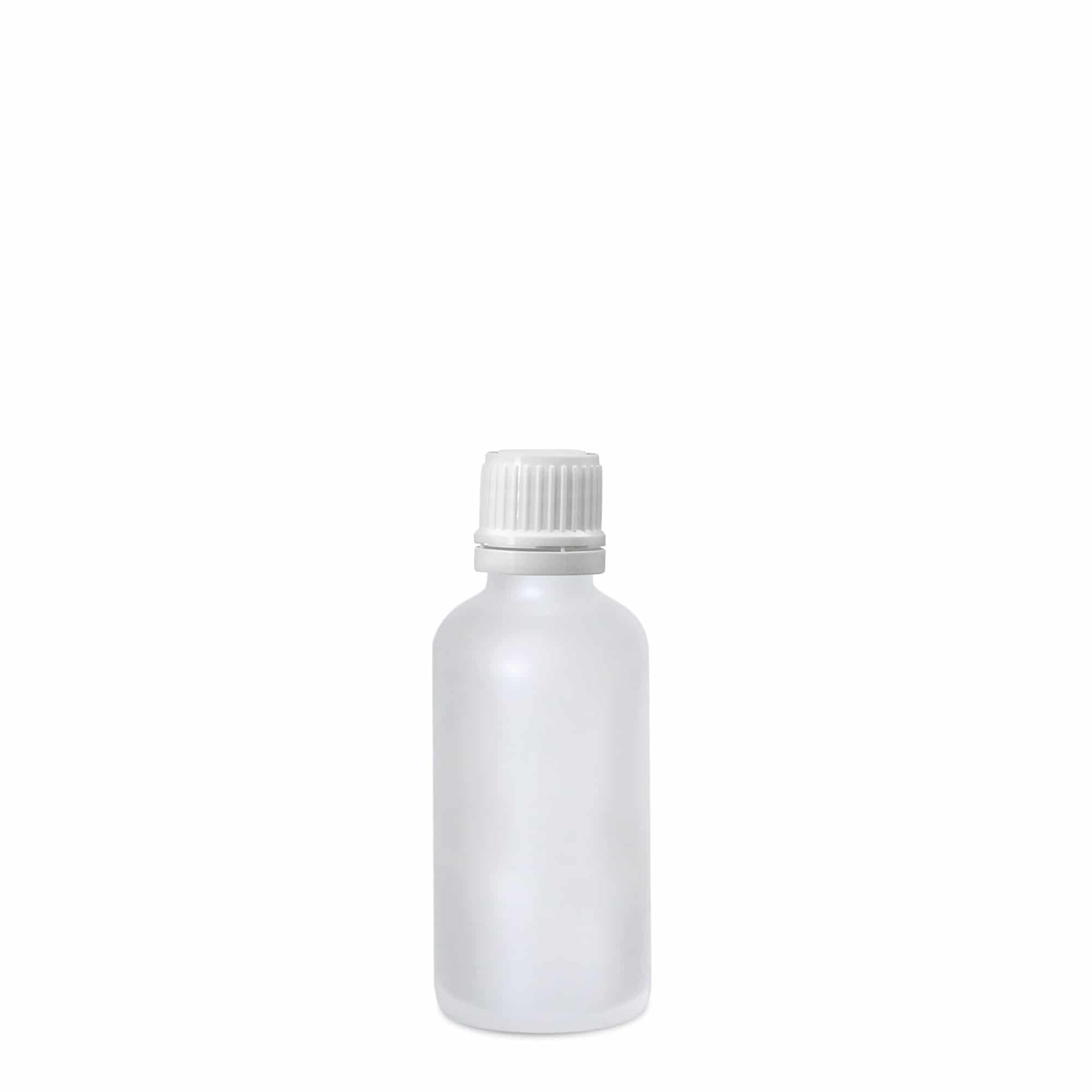 50 ml lékovka, sklo, matovaná, hrdlo: DIN 18