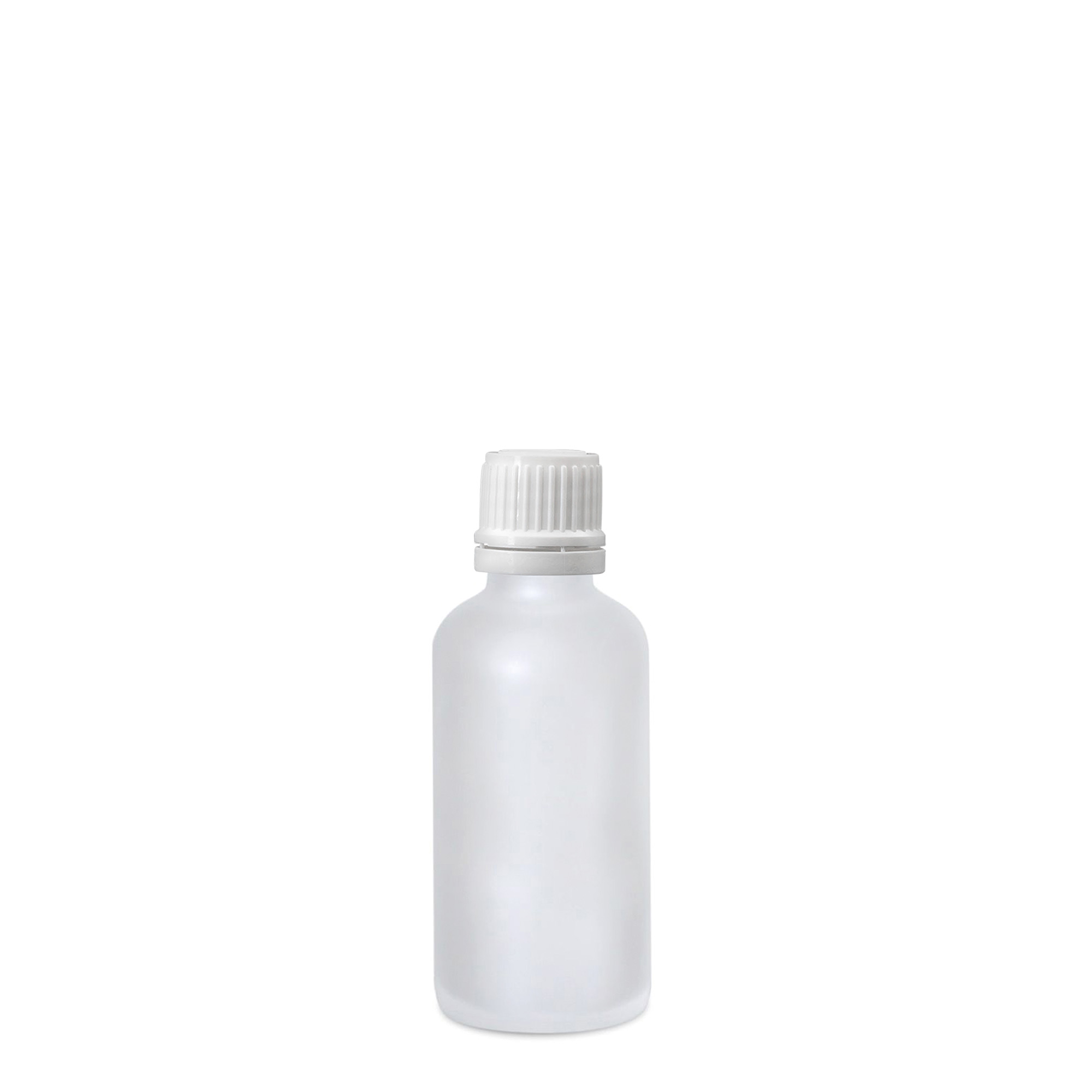 50 ml lékovka, sklo, matovaná, hrdlo: DIN 18 50 ml lékovka, sklo, matovaná, hrdlo: DIN 18