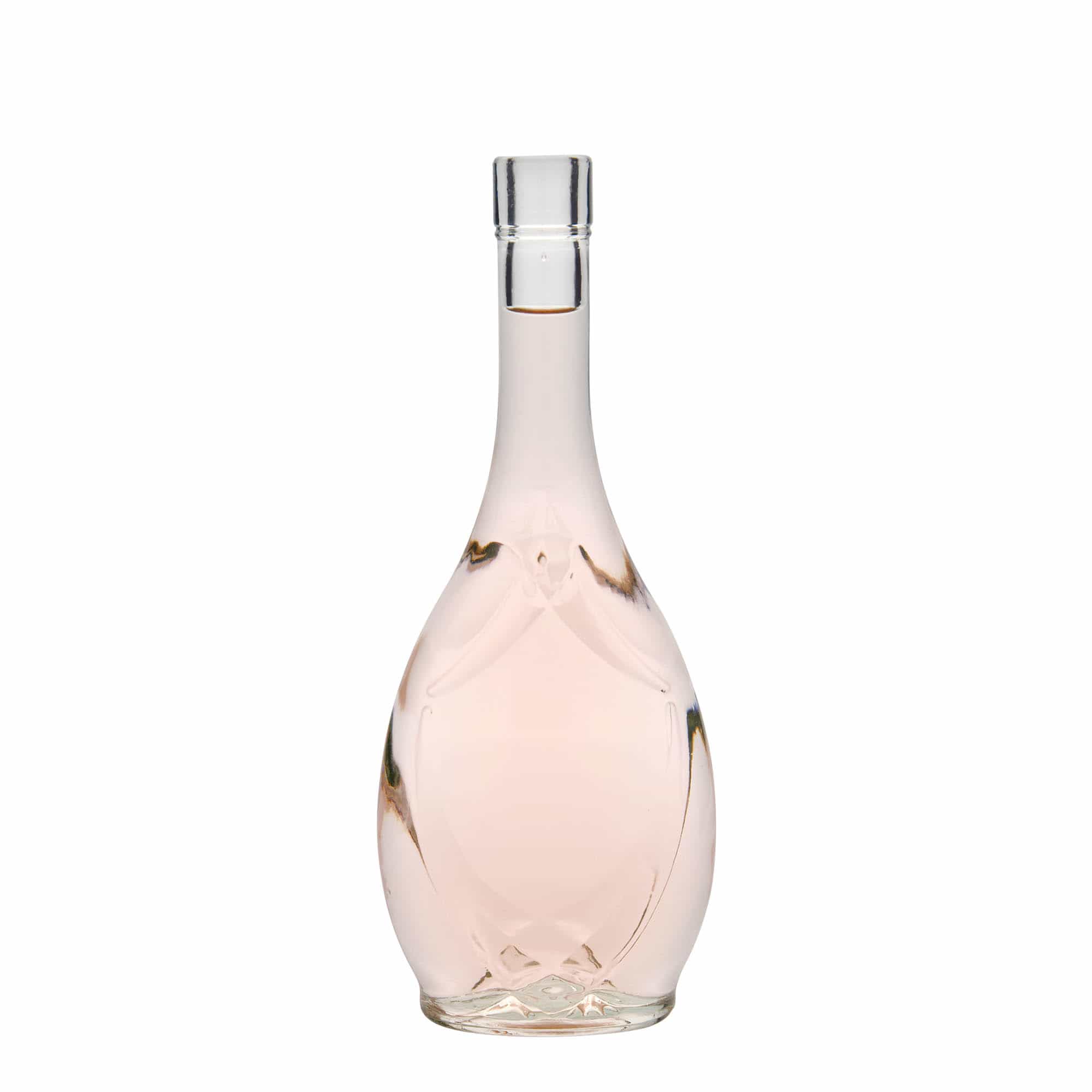 500 ml skleněná láhev 'Saragossa', oválná, hrdlo: korek 500 ml skleněná láhev 'Saragossa', oválná, hrdlo: korek