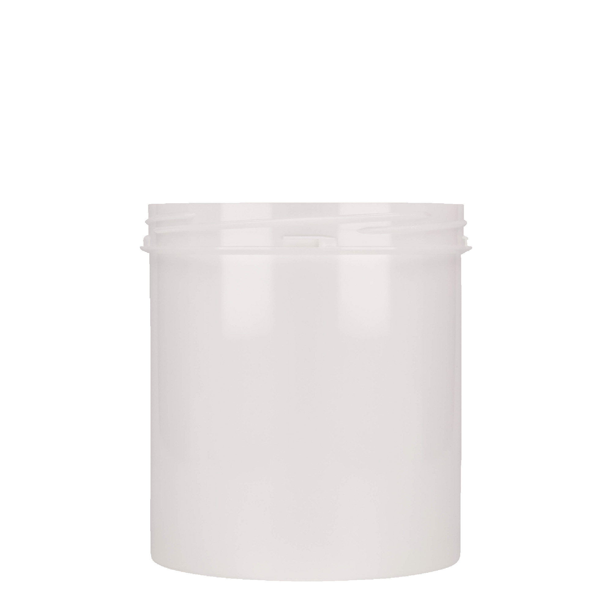 1.000 ml plastová dóza 'Securilock', PP, bílá, hrdlo: šroubovací uzávěr 1.000 ml plastová dóza 'Securilock', PP, bílá, hrdlo: šroubovací uzávěr