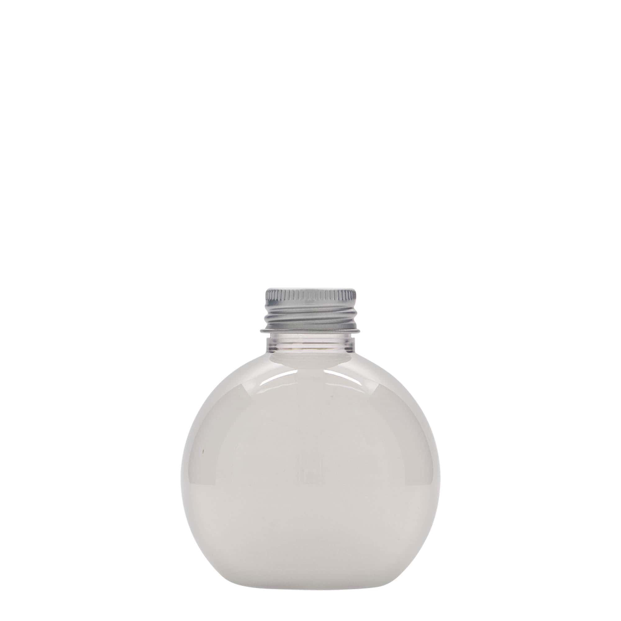 150 ml PET láhev „Perry“, kulatá, plast, hrdlo: 24/410