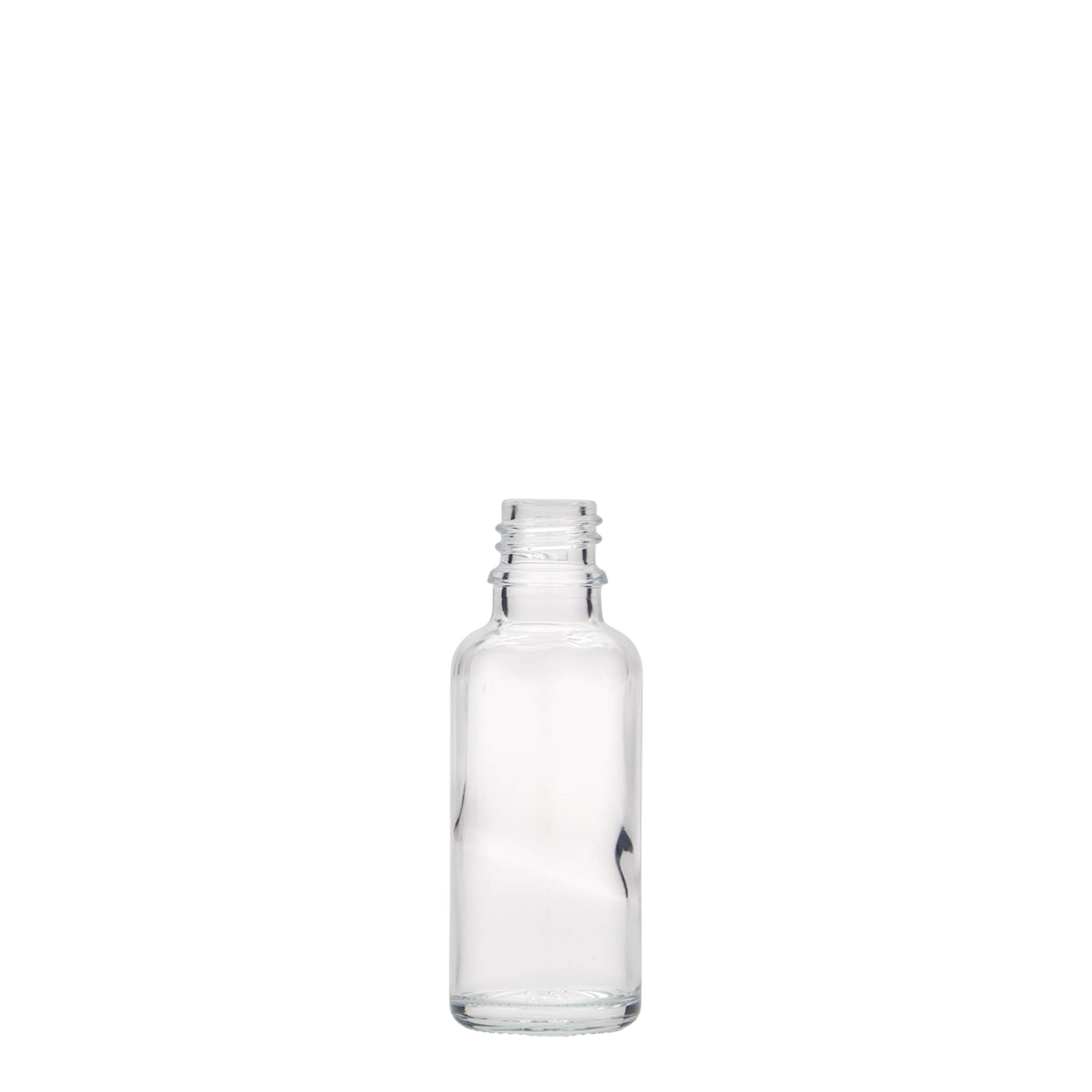 30 ml lékovka, sklo, hrdlo: DIN 18 30 ml lékovka, sklo, hrdlo: DIN 18