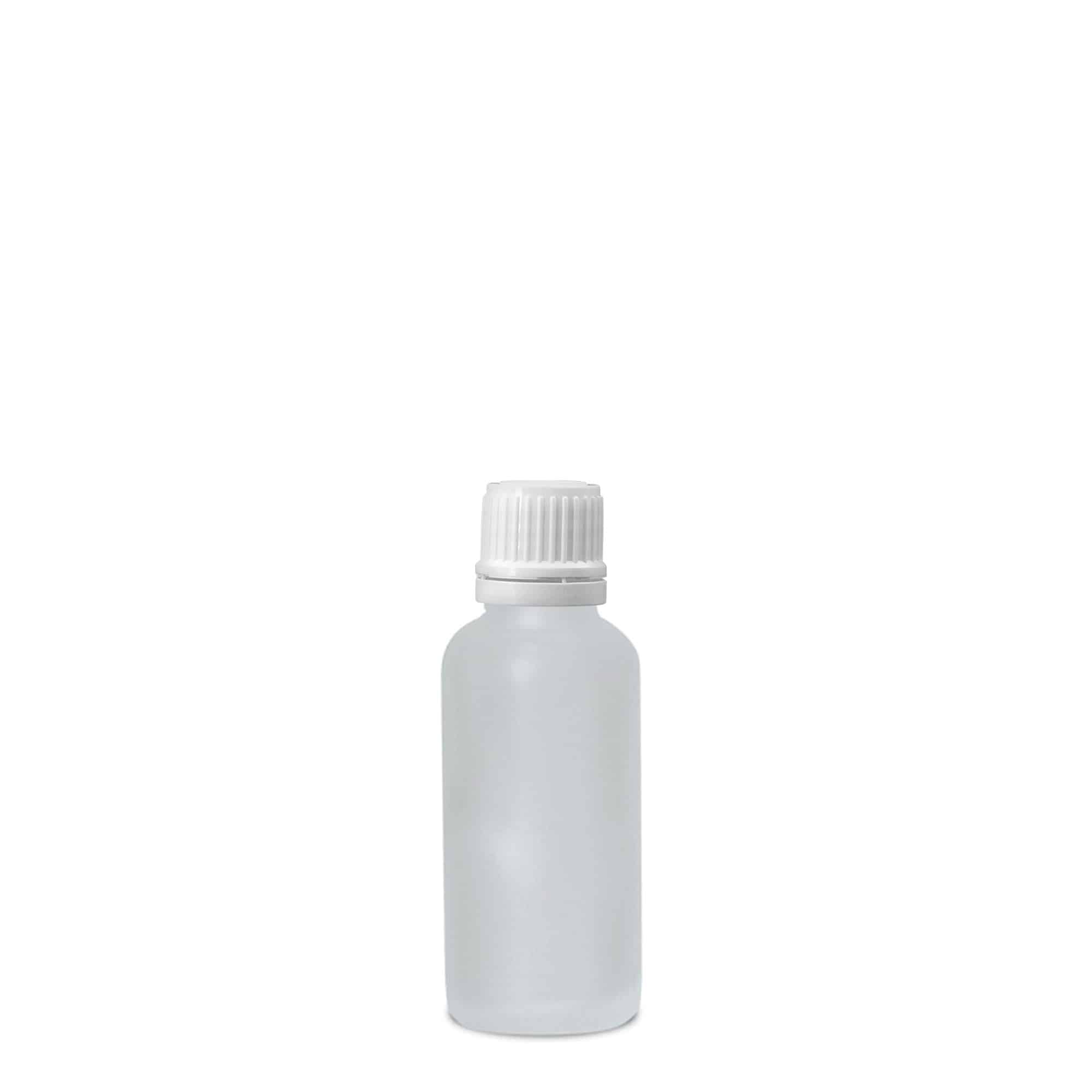 30 ml lékovka, sklo, hnědé matné, hrdlo: DIN 18