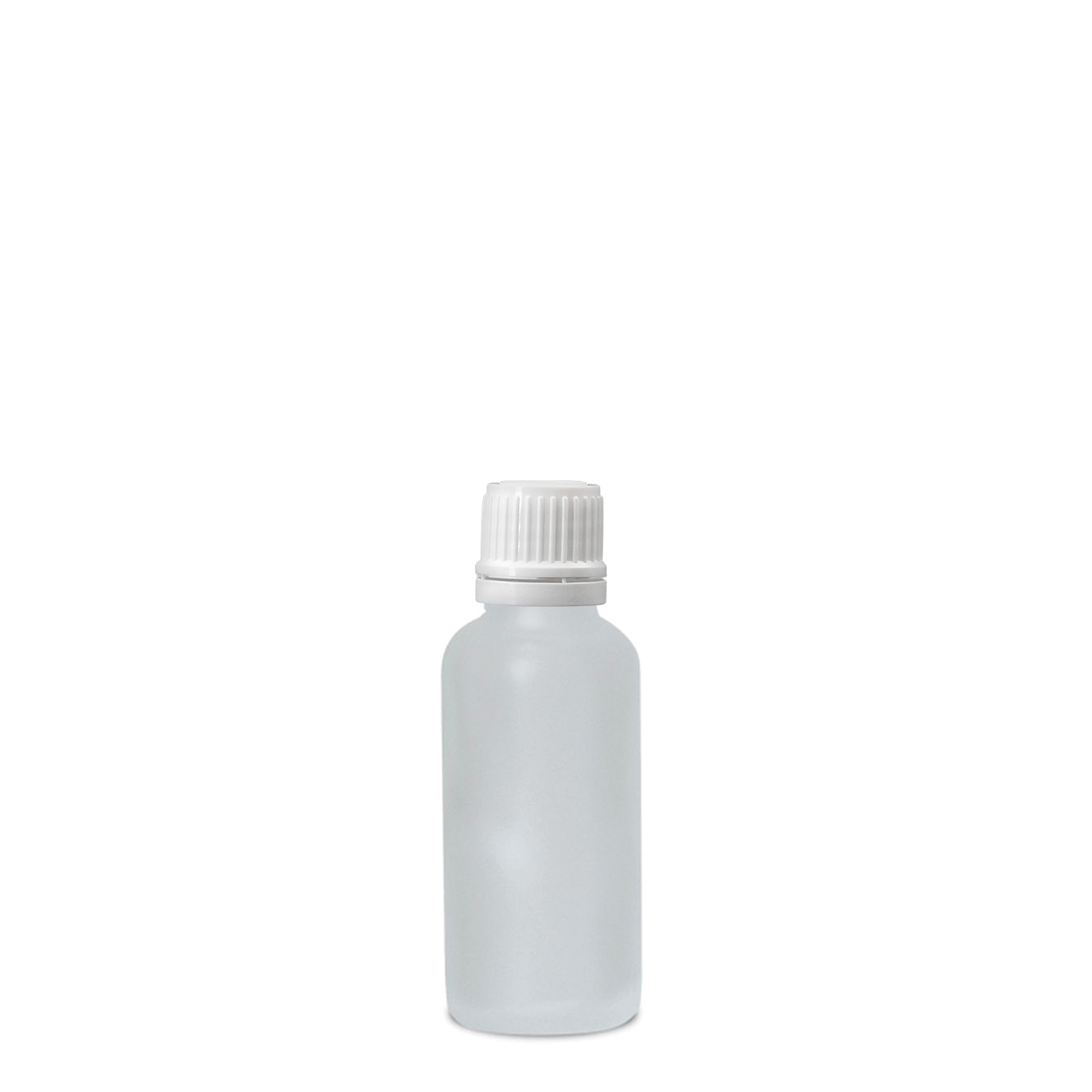 30 ml lékovka, sklo, matovaná, hrdlo: DIN 18 30 ml lékovka, sklo, matovaná, hrdlo: DIN 18