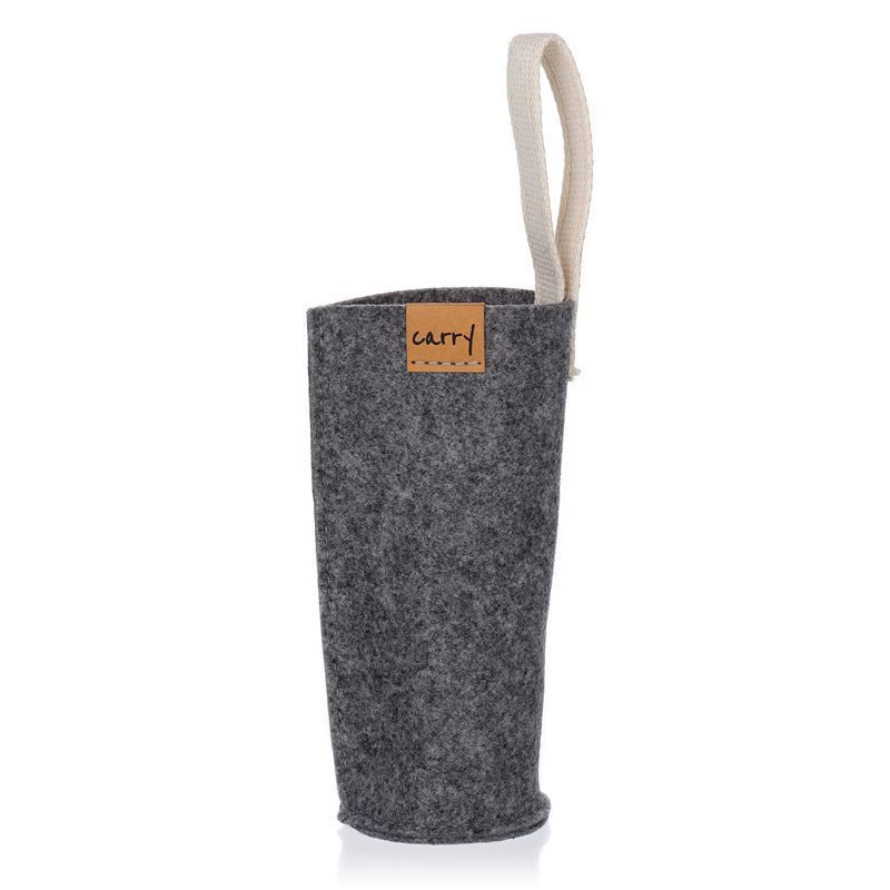 CARRY Sleeve, textil, šedý
