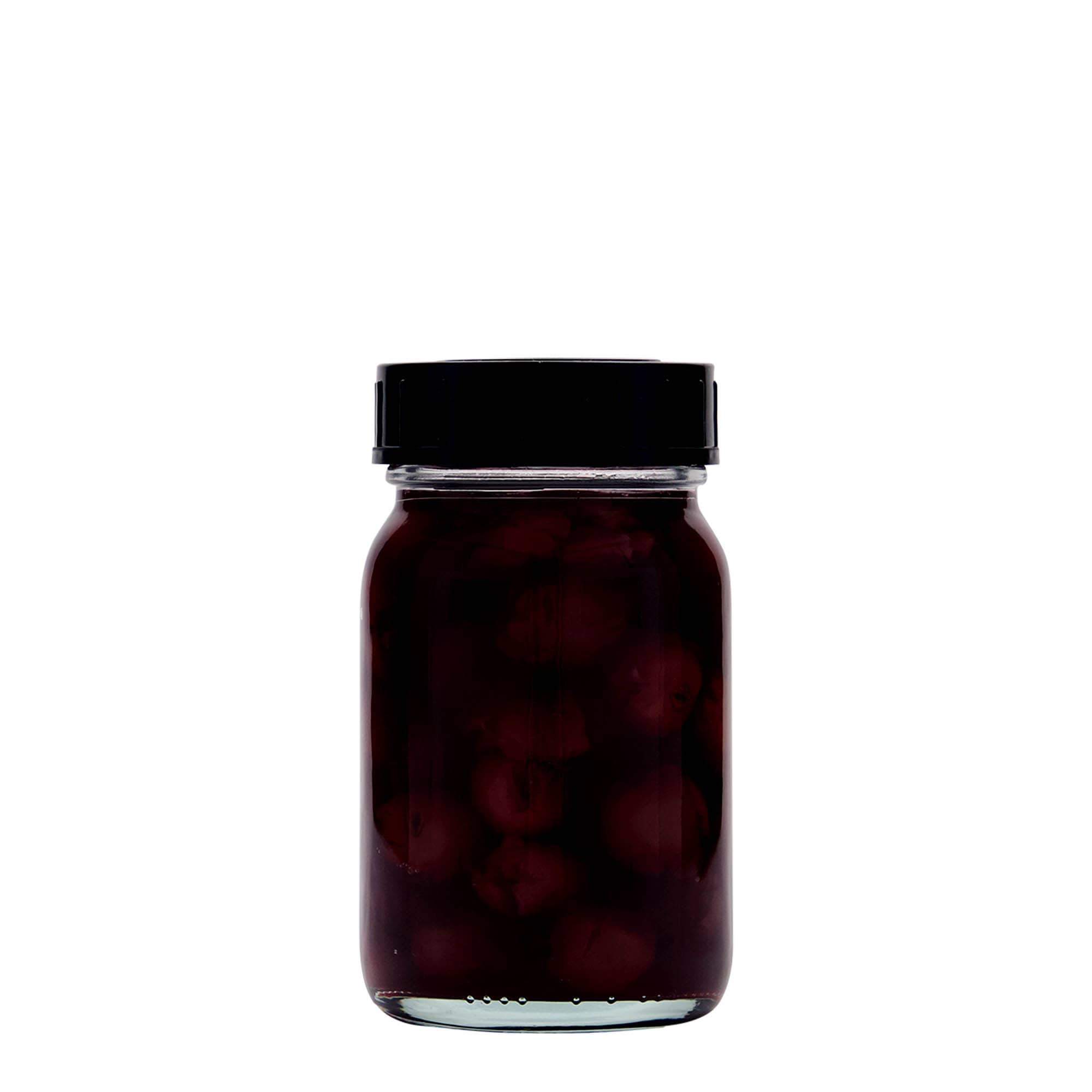 200 ml širokohrdlá sklenice, hrdlo: DIN 55