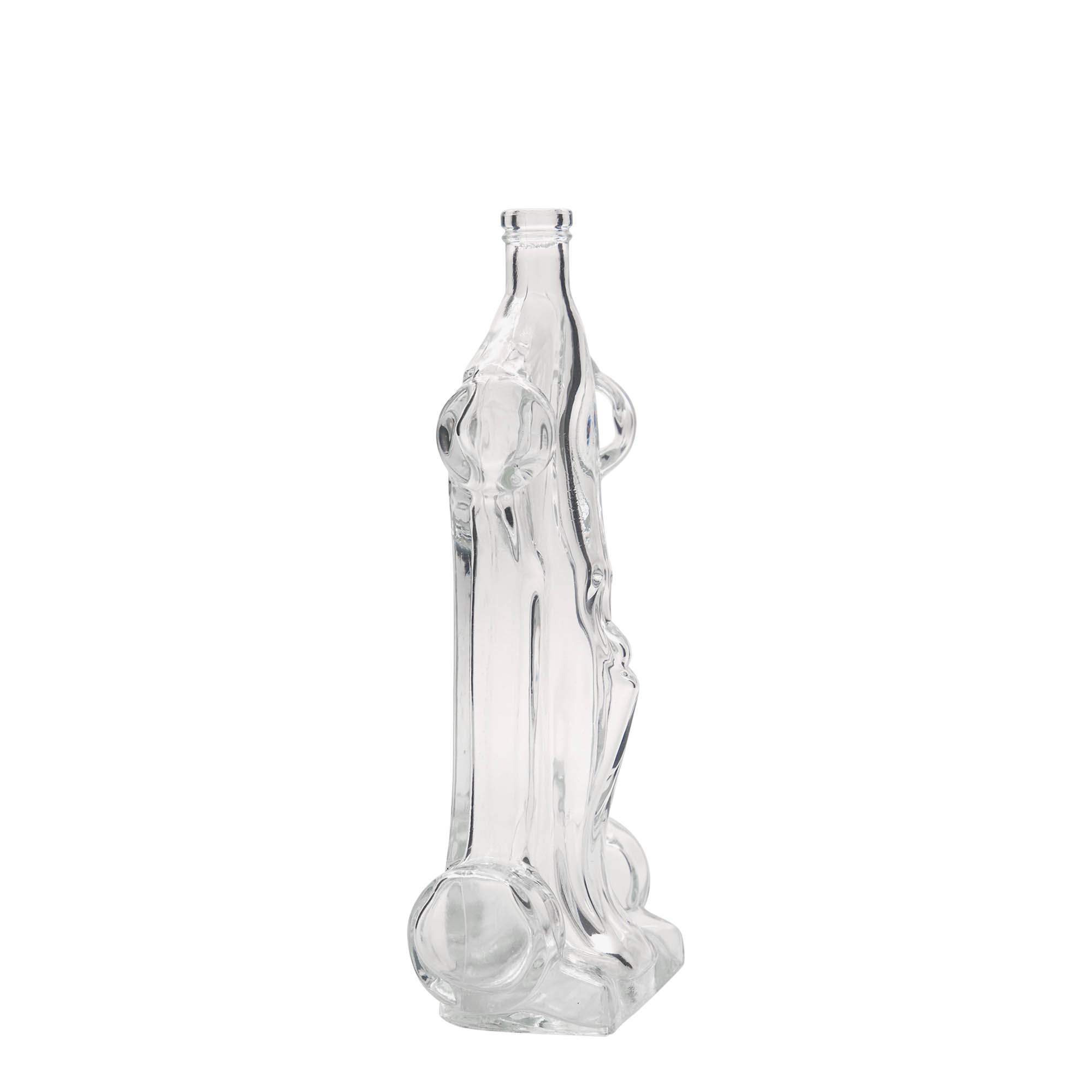 200 ml skleněná láhev „Závodní auto“, hrdlo: korek