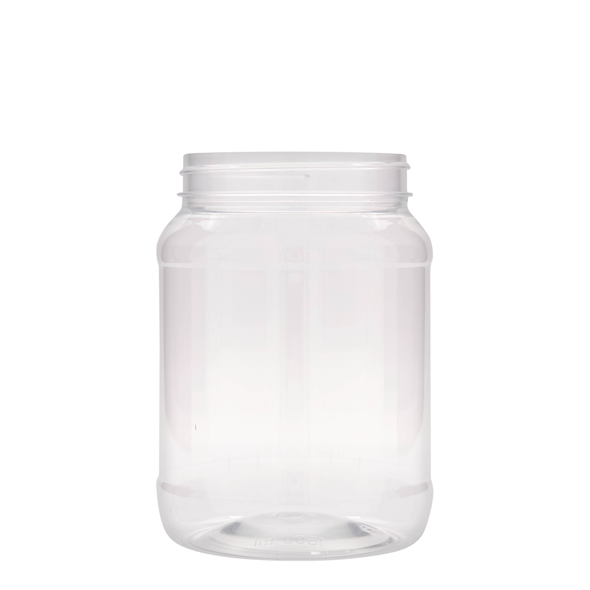 1.500 ml PET dóza 'Lulu', plast, hrdlo: 100/400 1.500 ml PET dóza 'Lulu', plast, hrdlo: 100/400