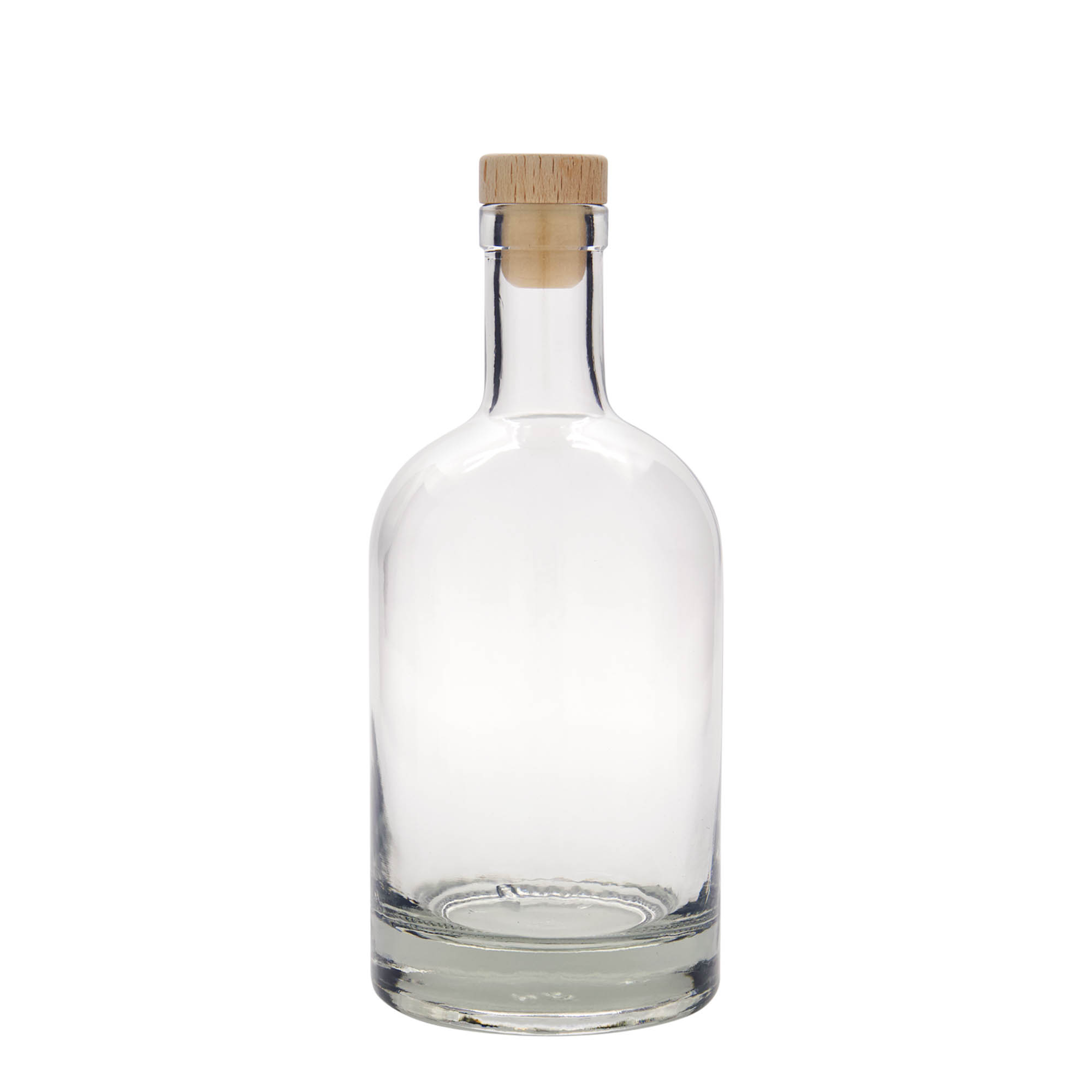 700 ml skleněná láhev 'First Class', hrdlo: korkové