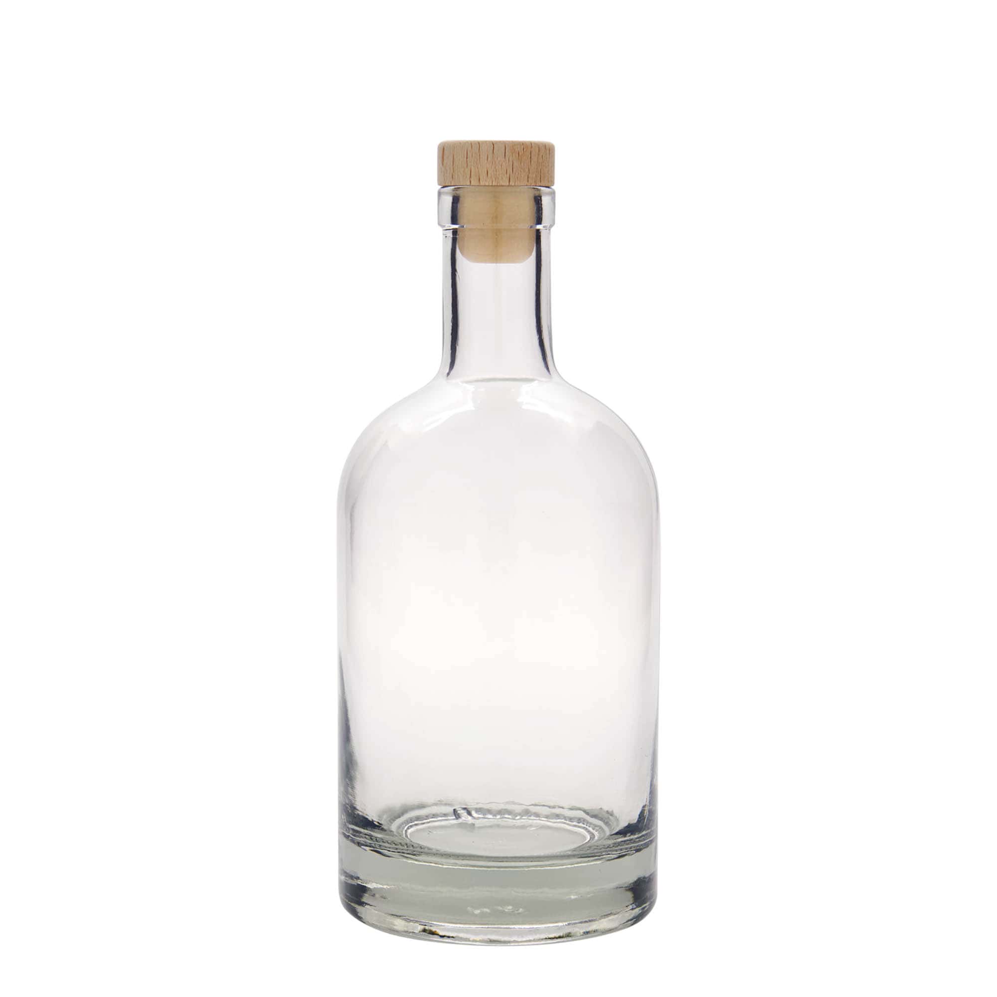 700 ml skleněná láhev 'First Class', hrdlo: korkové