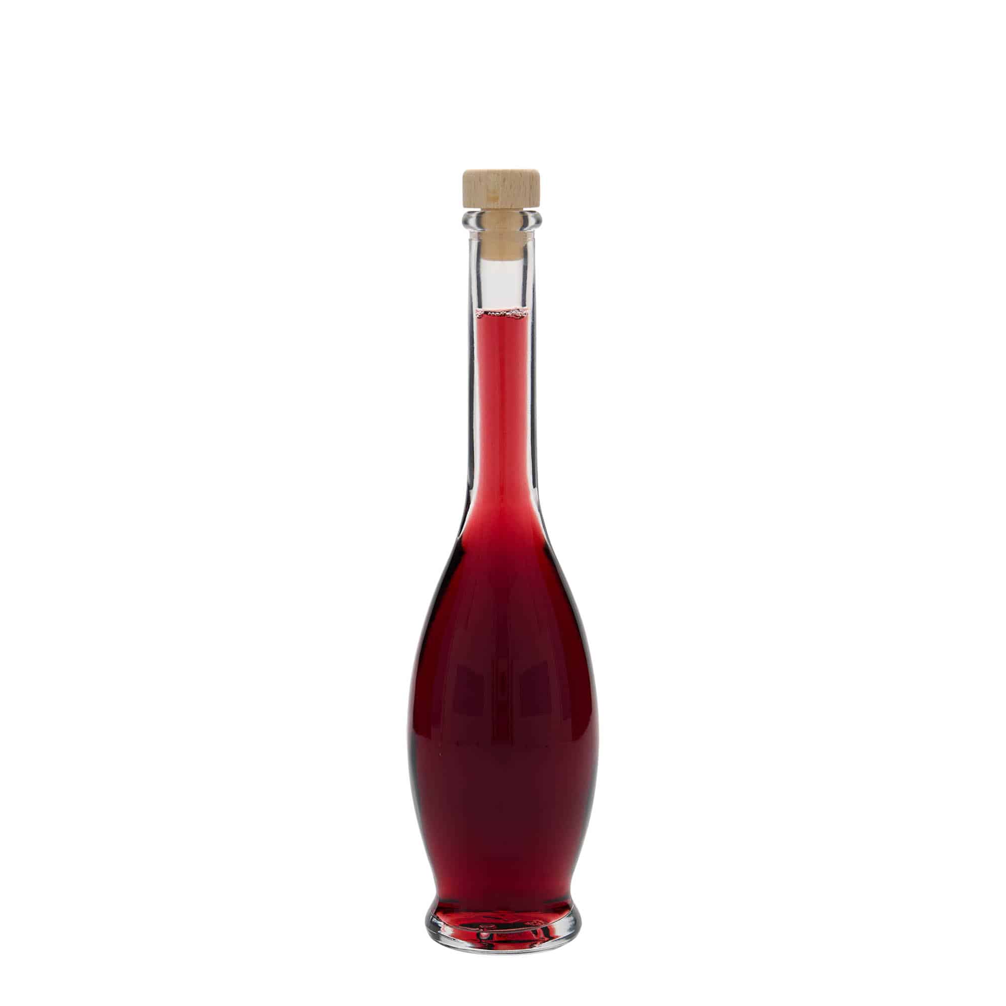 Skleněná lahev 100 ml 'Gina', uzávěr: korek