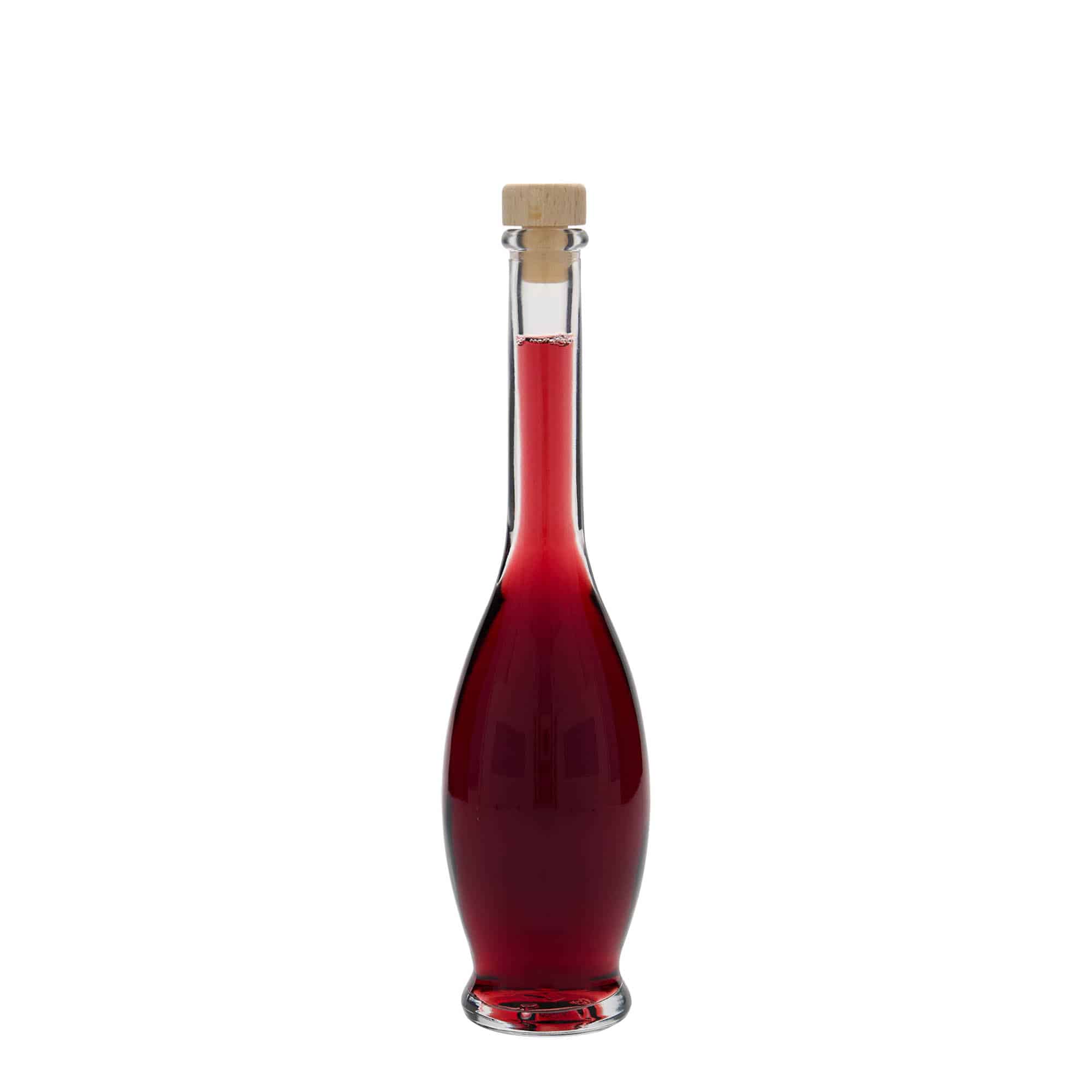 100 ml skleněná lahvička 'Gina', hrdlo: korek 100 ml skleněná lahvička 'Gina', hrdlo: korek