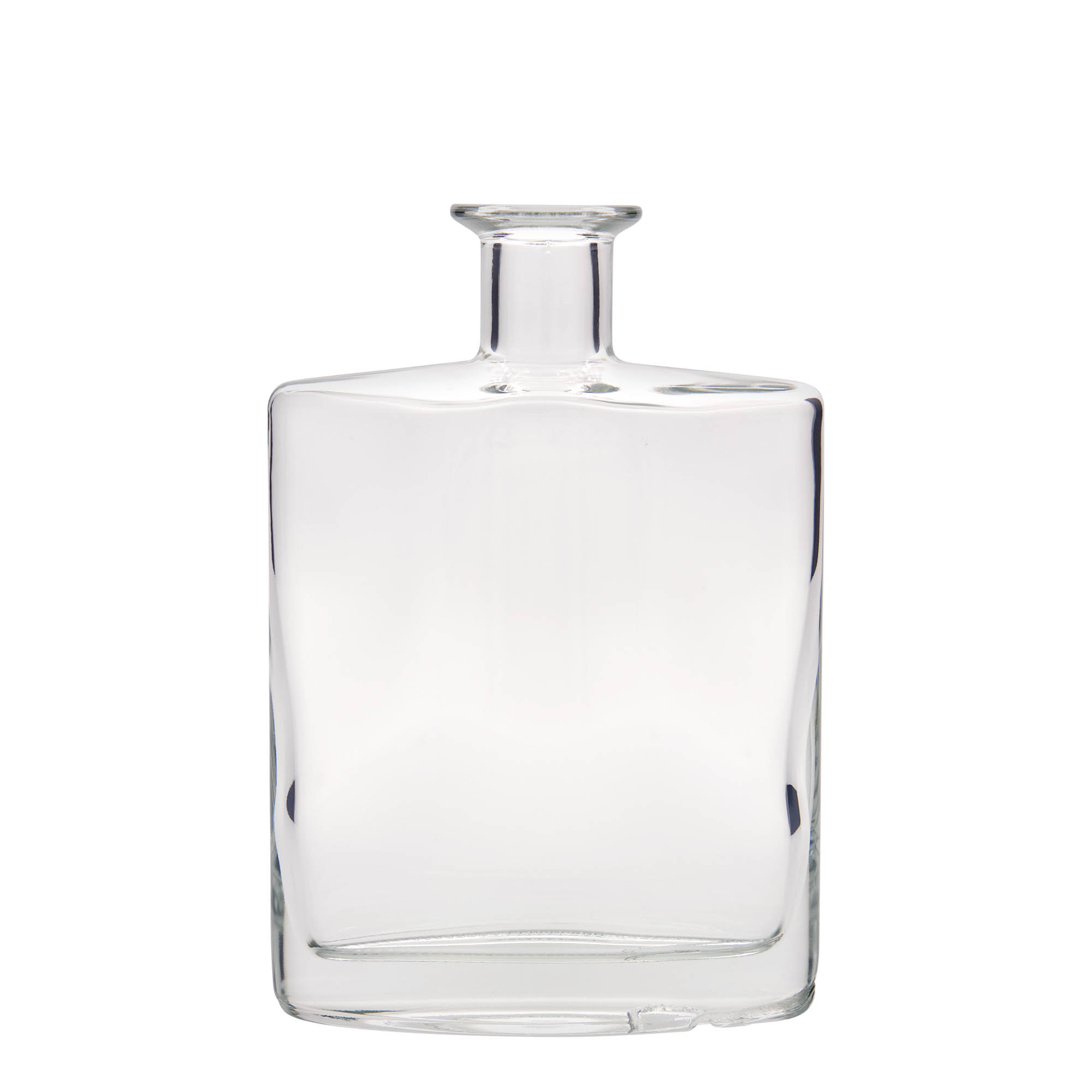 700 ml skleněná láhev 'Zorbas', oválná, hrdlo: korek 700 ml skleněná láhev 'Zorbas', oválná, hrdlo: korek