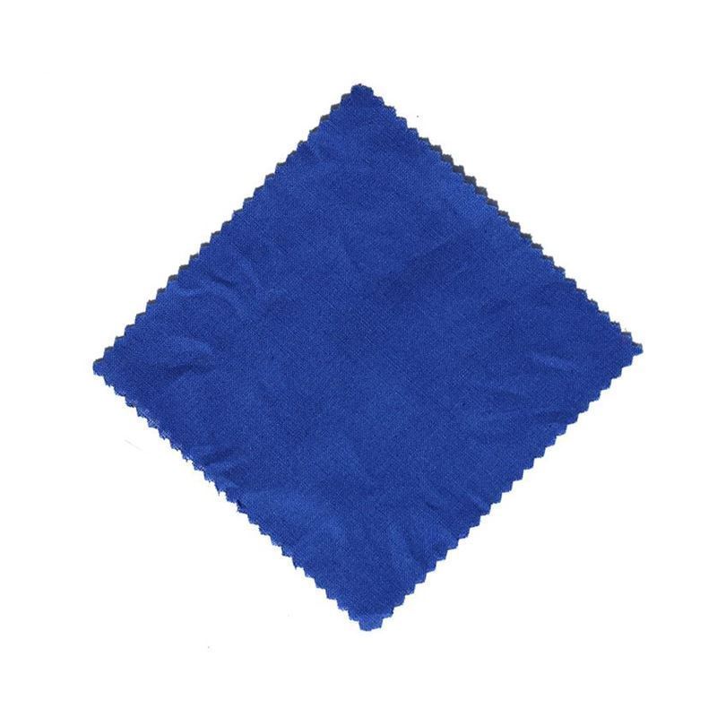 Látkový ubrousek 15x15, čtvercový, textil, tmavě modrý, uzávěr: TO58-TO82