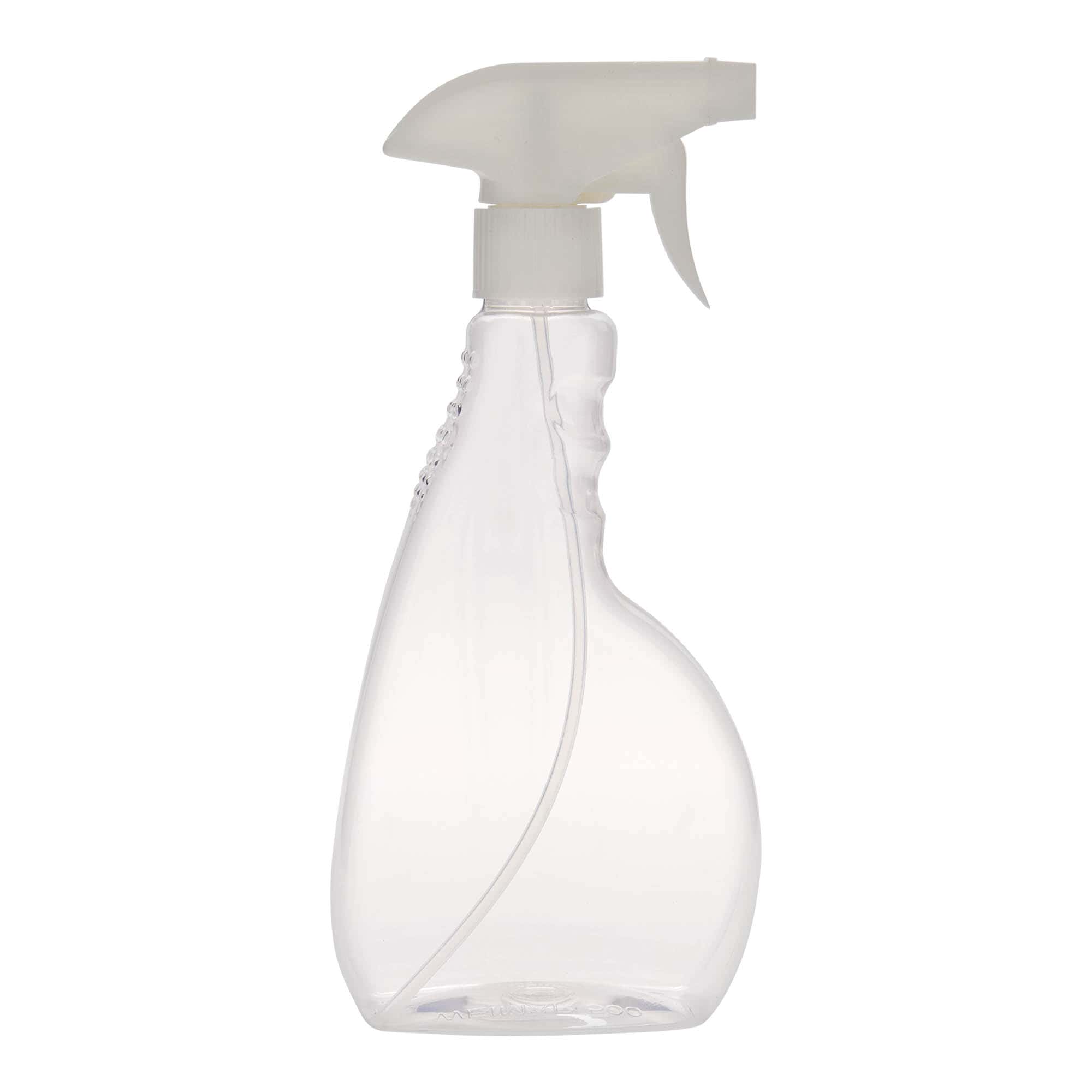 PET rozprašovací lahev 500 ml 'Piccobello', hranatá, plast, uzávěr: šroubovací uzávěr