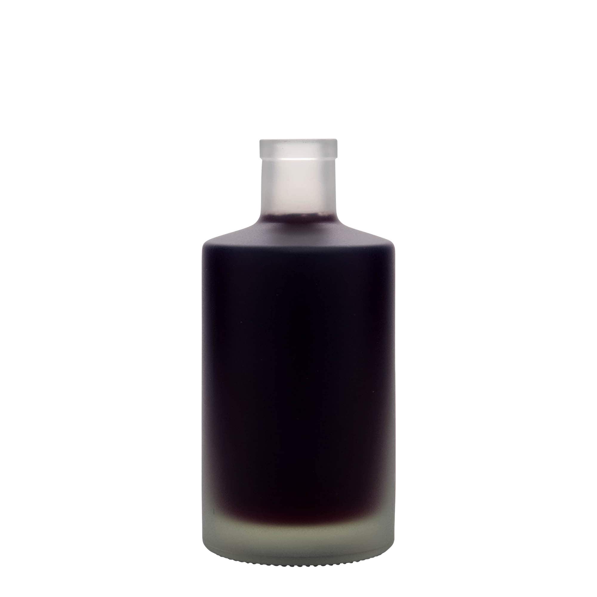 Skleněná lahev 500 ml 'Caroline', matná, uzávěr: korek