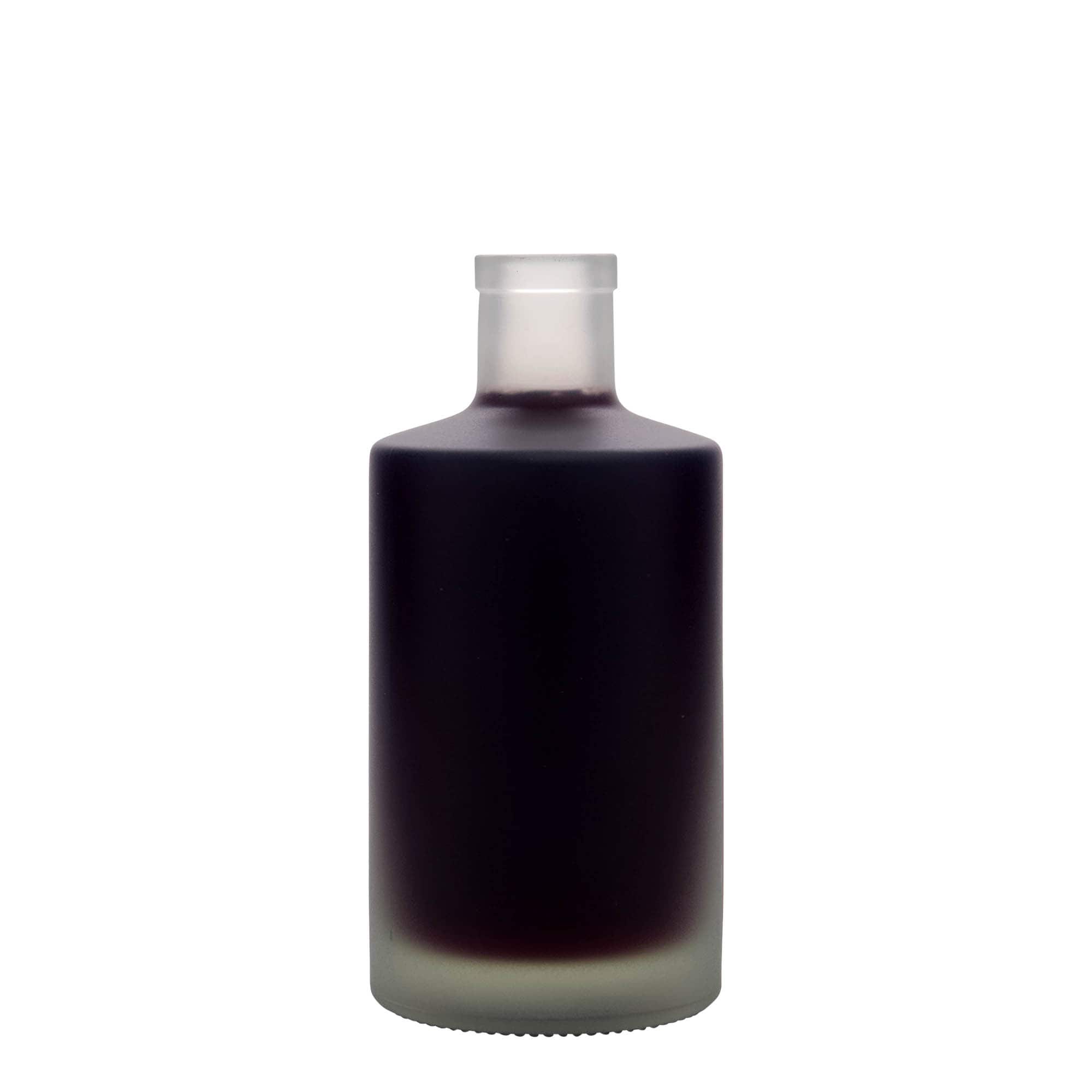 500 ml skleněná láhev 'Caroline', zmražená, hrdlo: korek