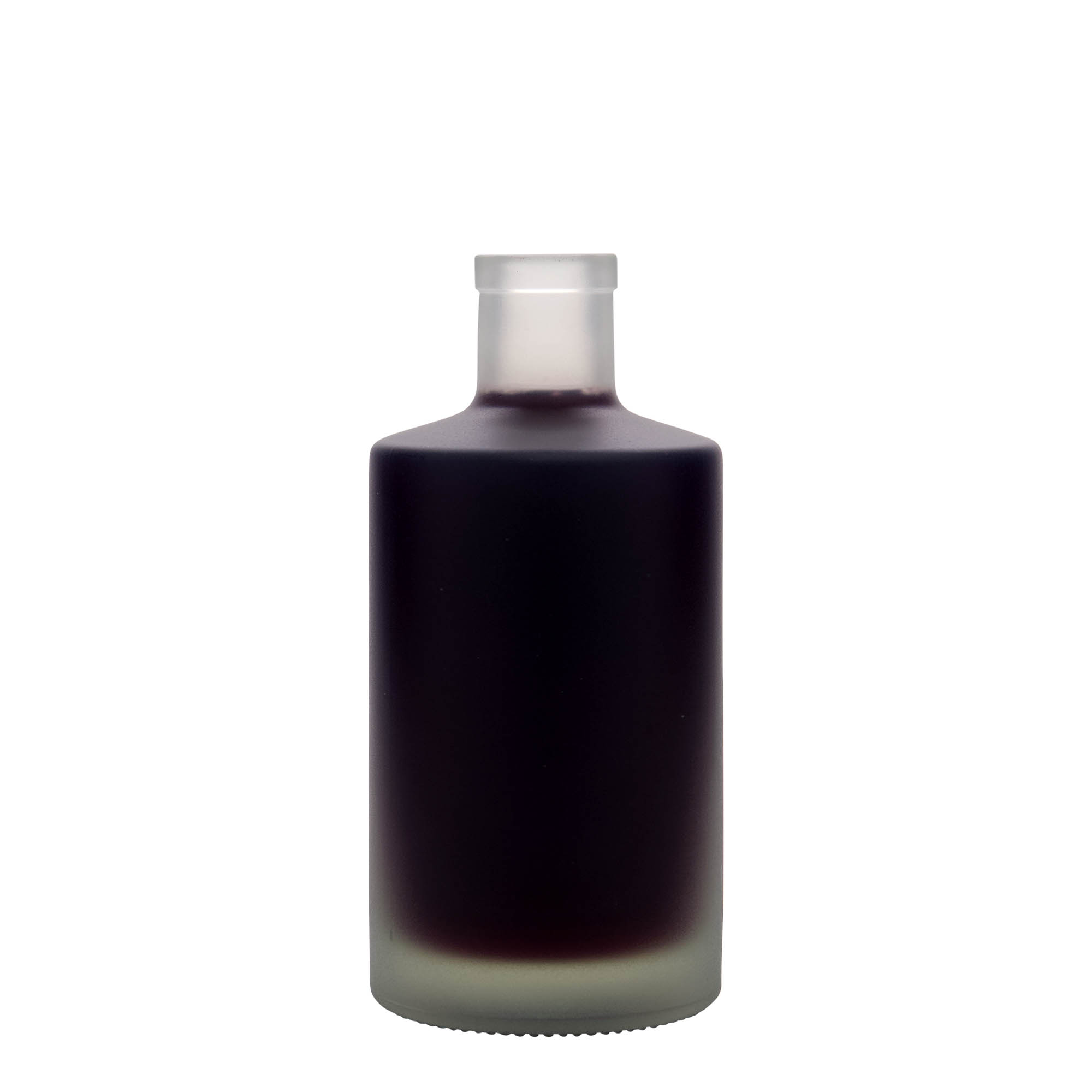 500 ml skleněná láhev „Caroline“, zmražená, hrdlo: korek