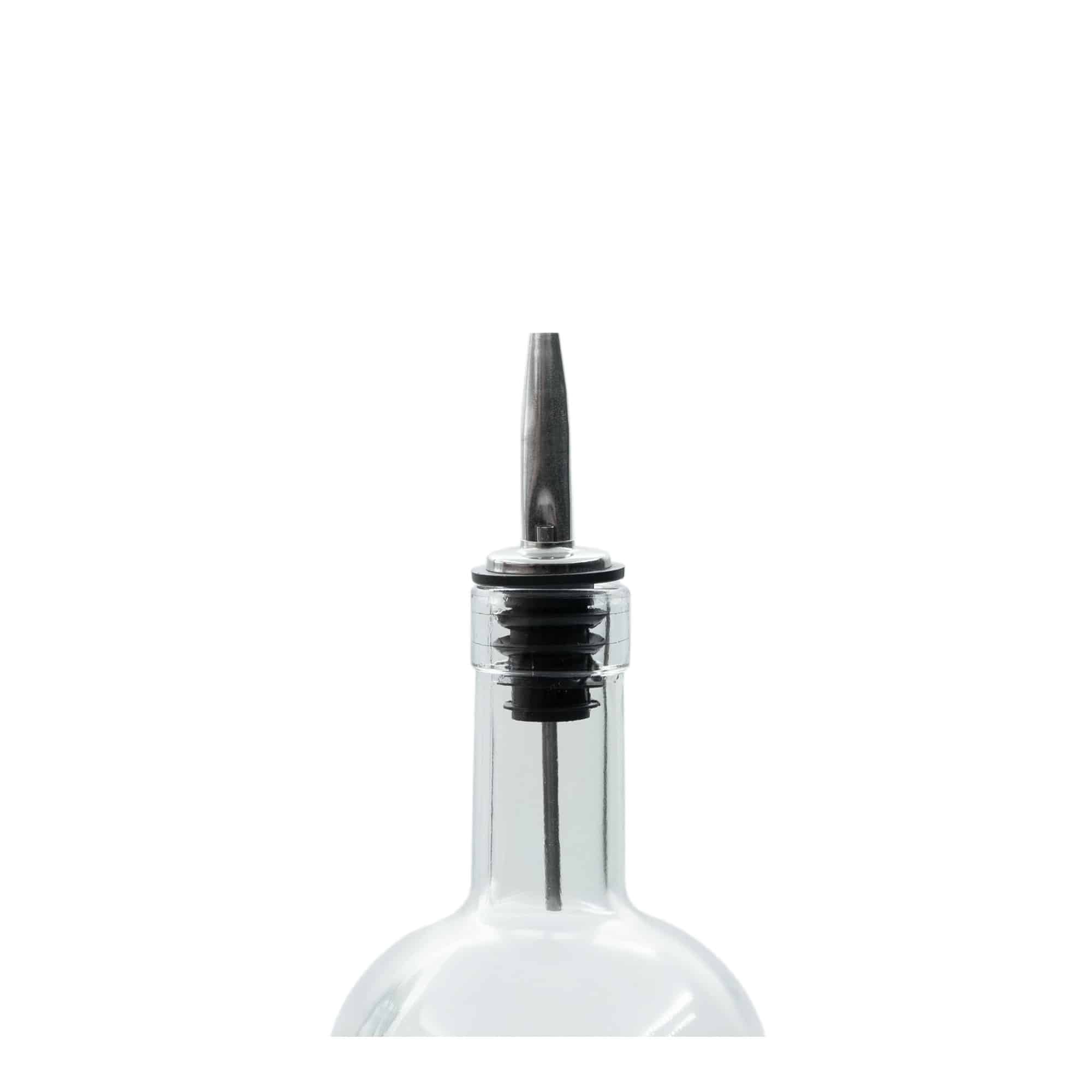 Nalévátko Inox se vzduchovou trubičkou, nerezová ocel, stříbrně-černé Nalévátko Inox se vzduchovou trubičkou, nerezová ocel, stříbrně-černé